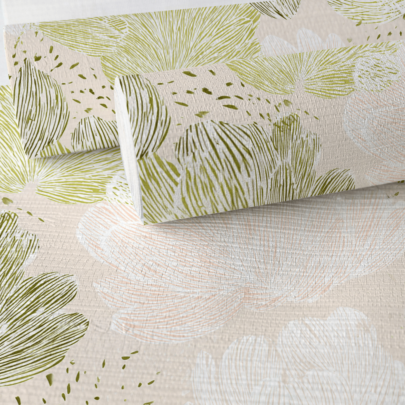 Spring Tonic Faux Grasscloth Wallpaper - Lemon Park