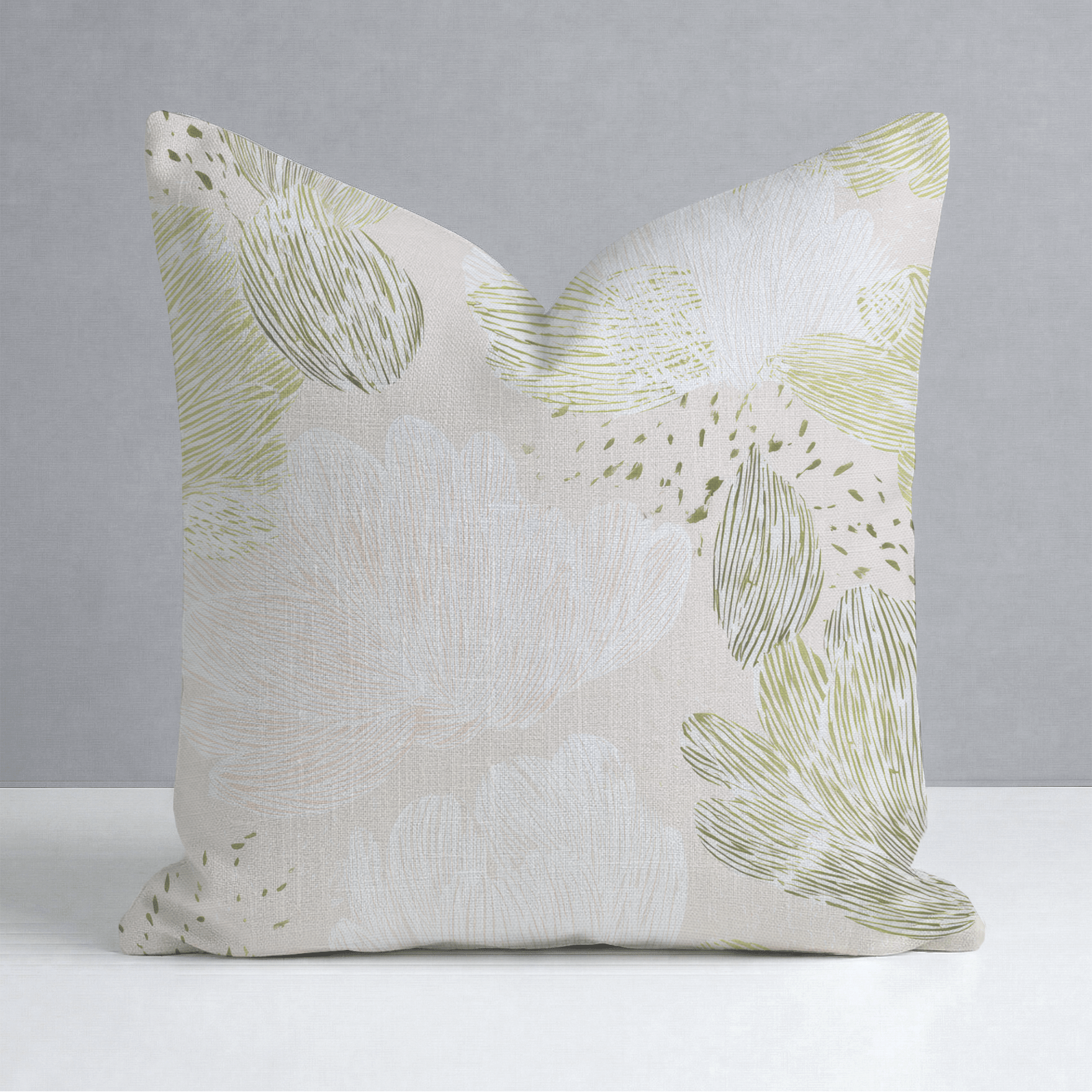 Spring Tonic Throw Pillow - Lemon Park