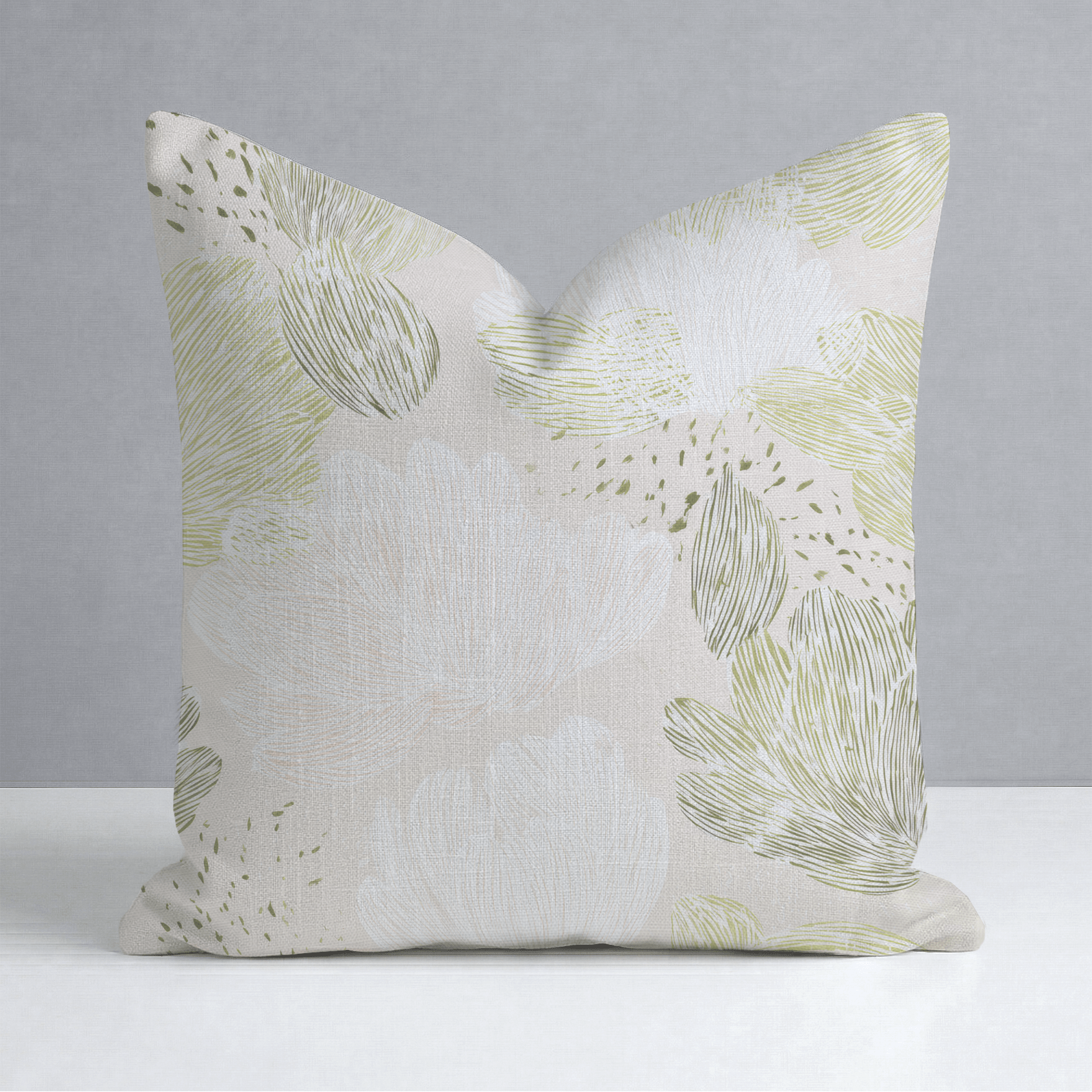Spring Tonic Throw Pillow - Lemon Park