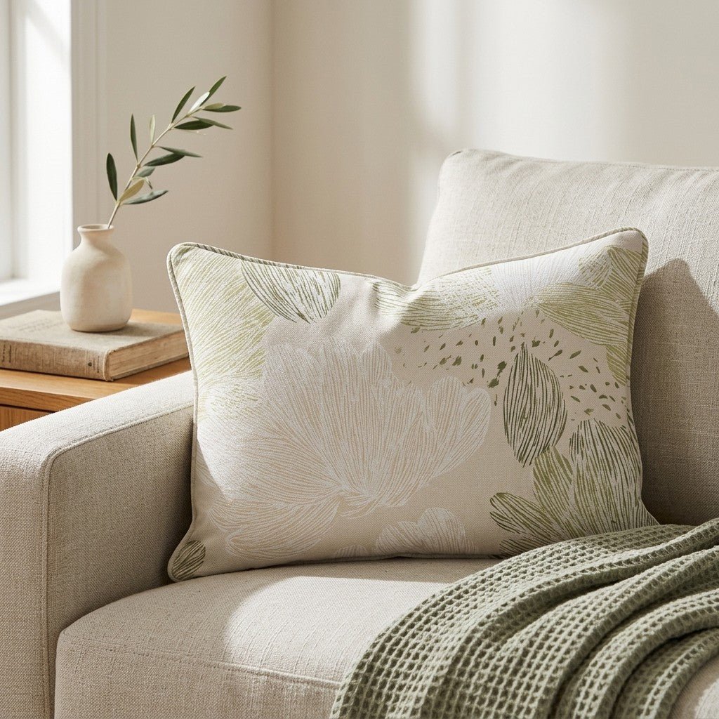 Spring Tonic Throw Pillow - Lemon Park