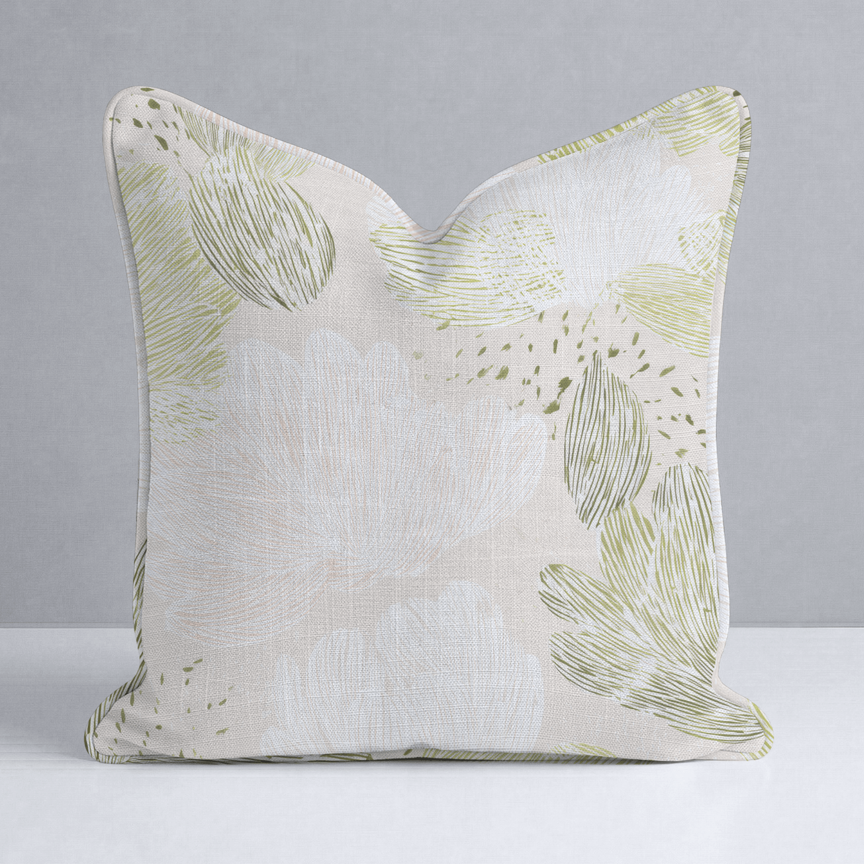 Spring Tonic Throw Pillow - Lemon Park