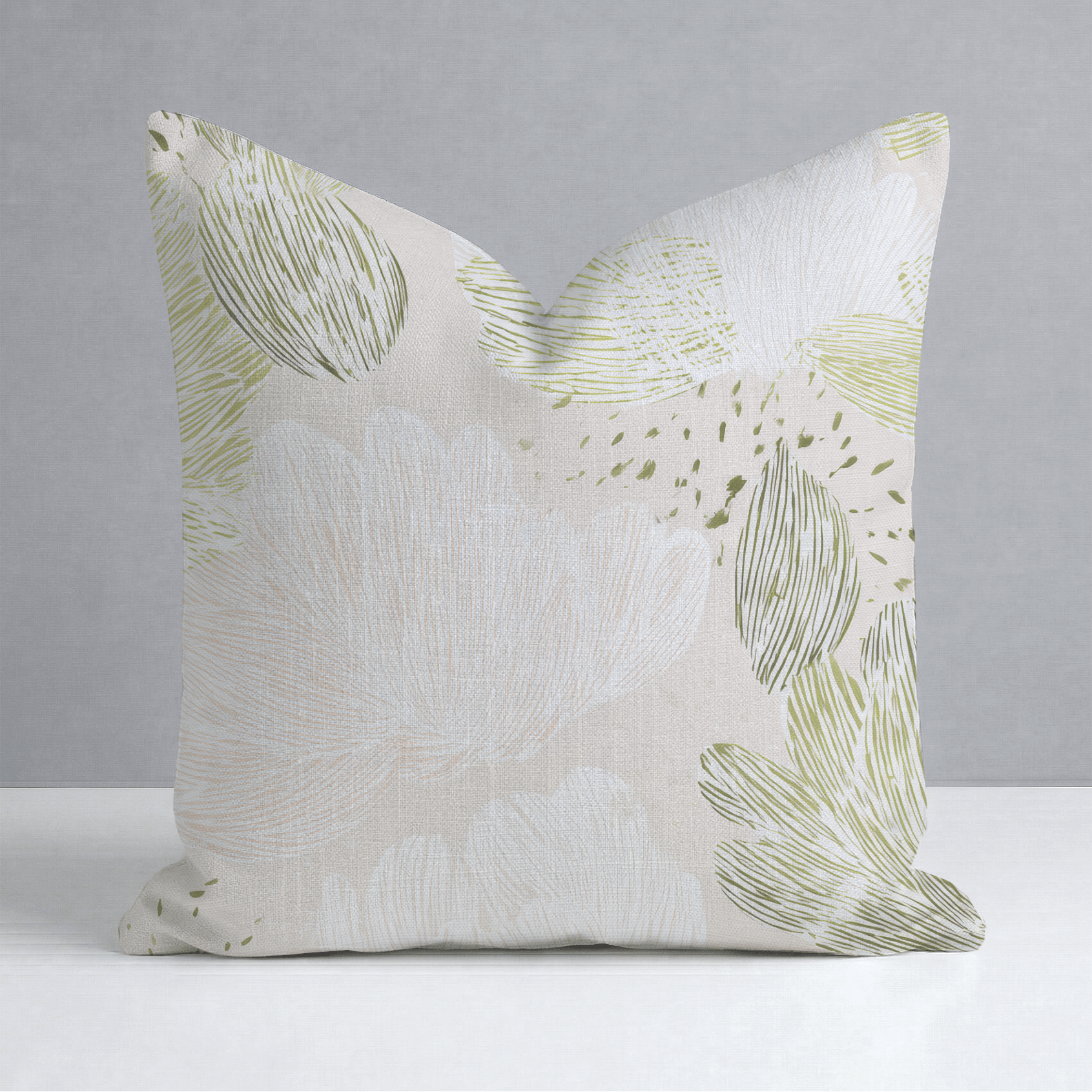 Spring Tonic Throw Pillow - Lemon Park