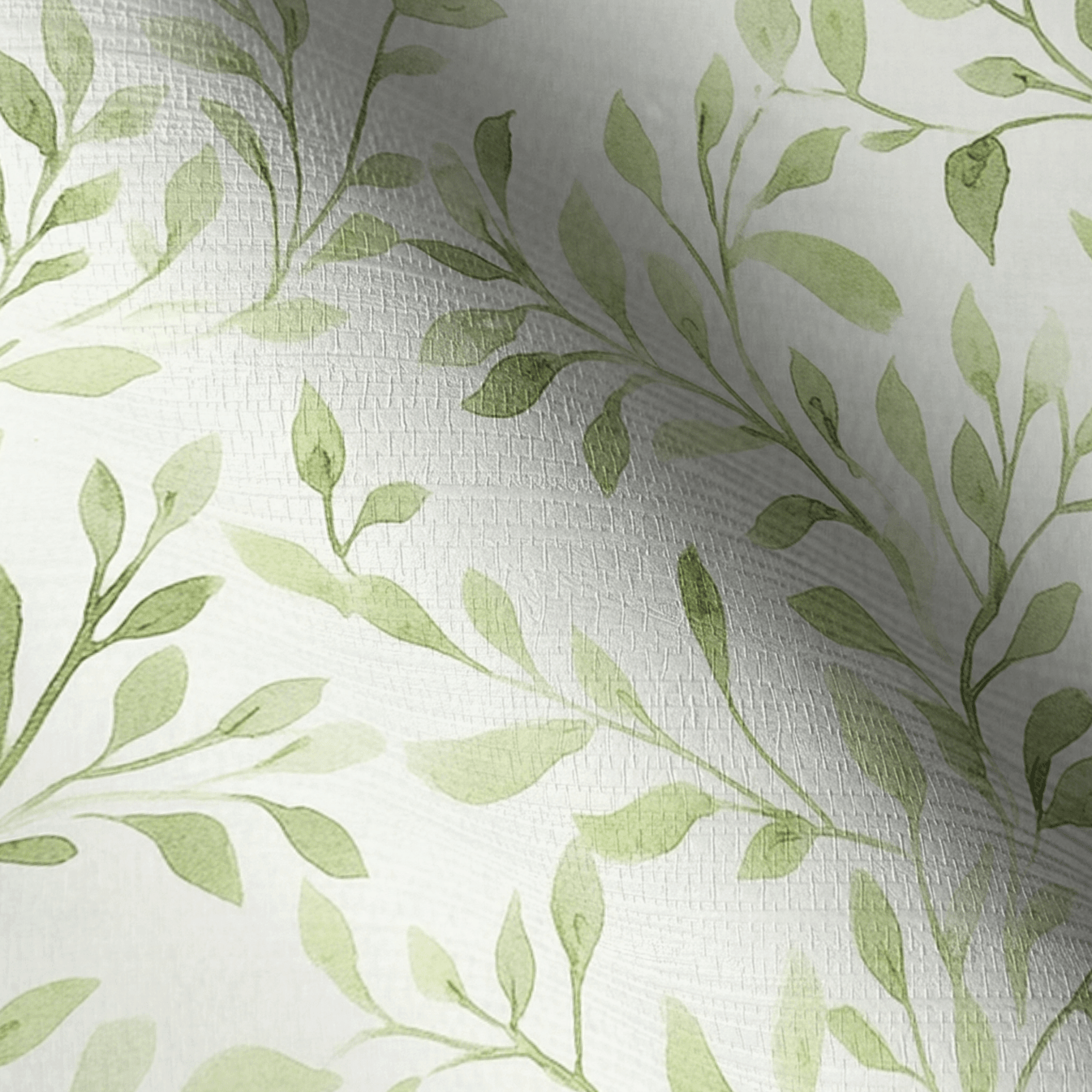 Spring Vine Faux Grasscloth Wallpaper - Lemon Park