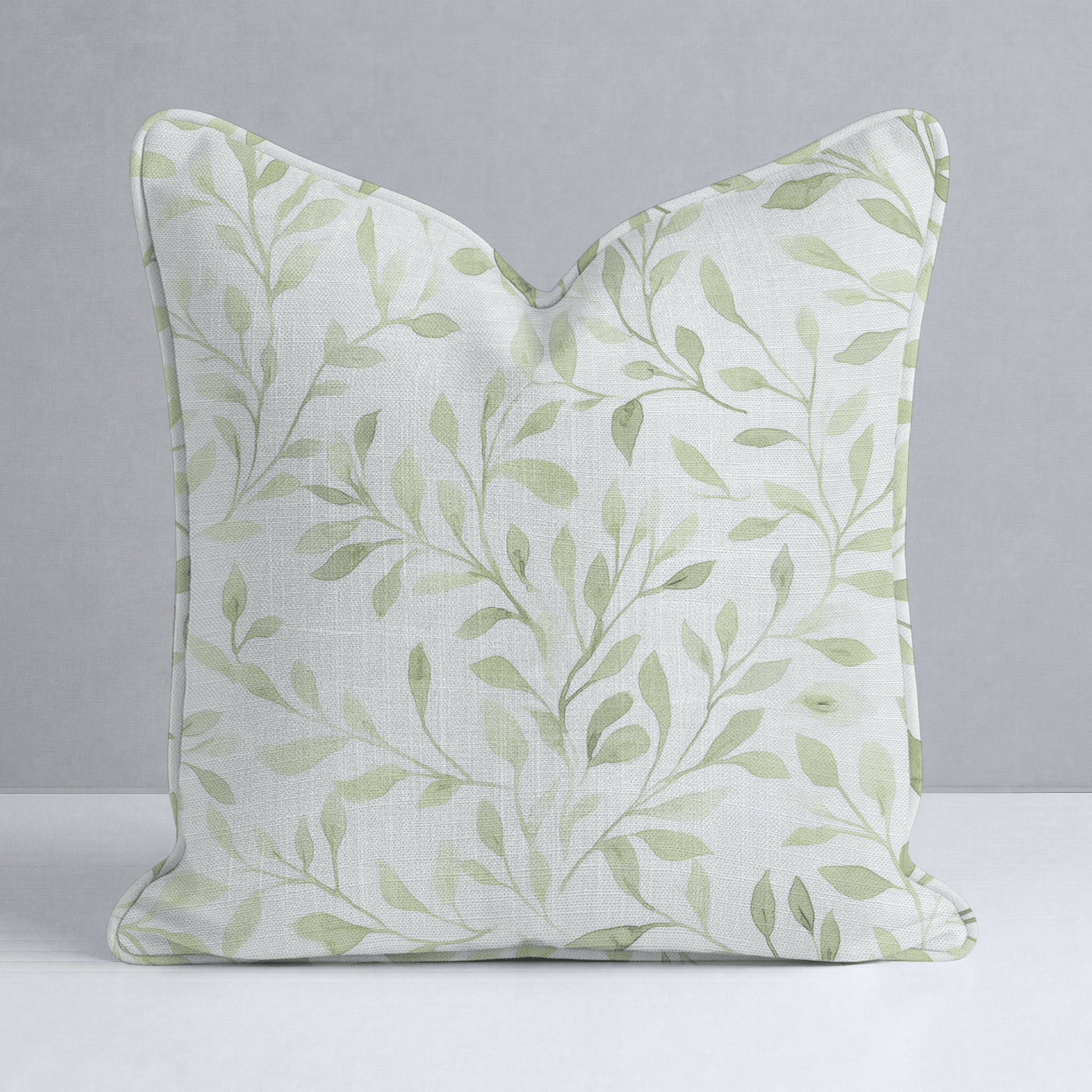 Spring Vine Throw Pillow - Lemon Park