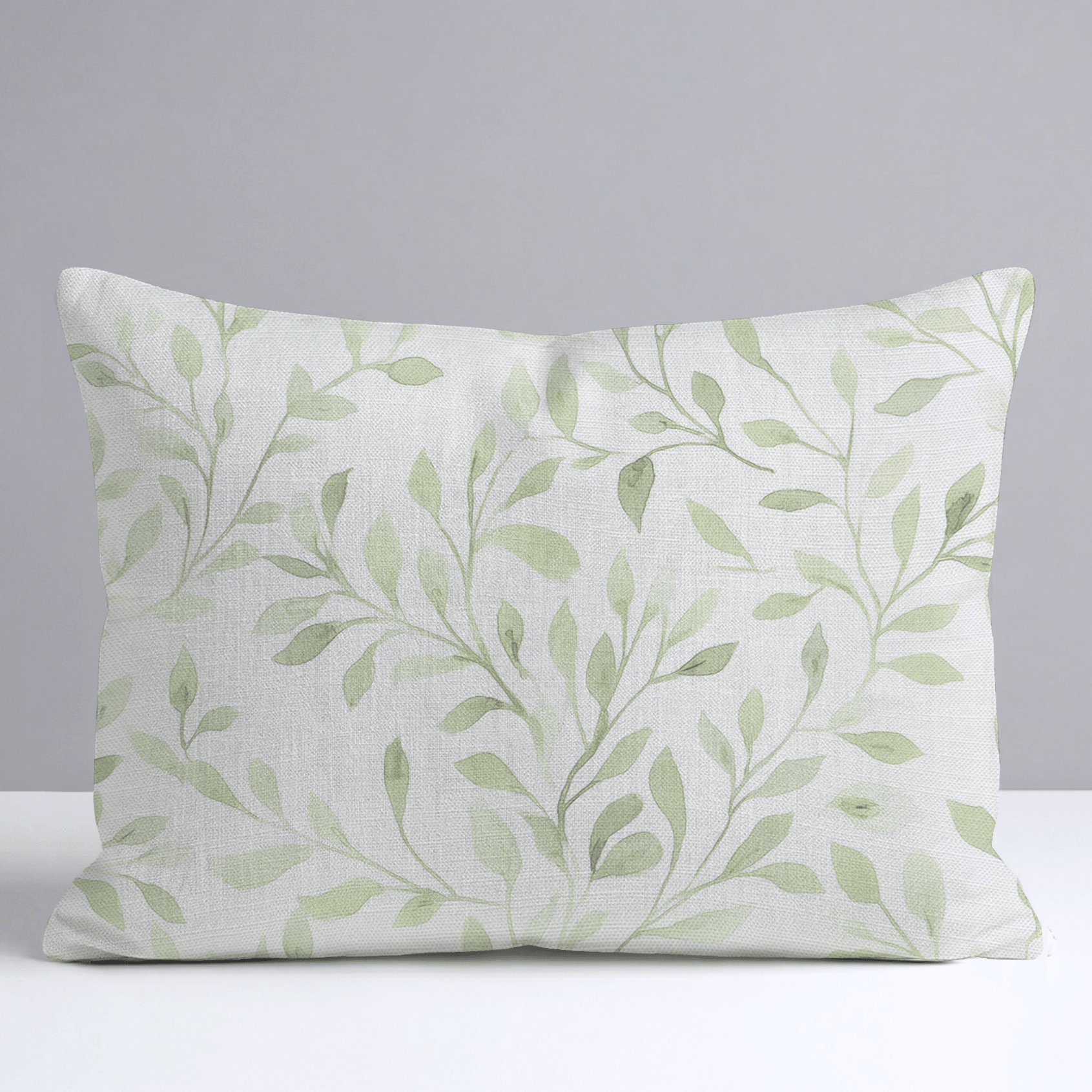 Spring Vine Throw Pillow - Lemon Park