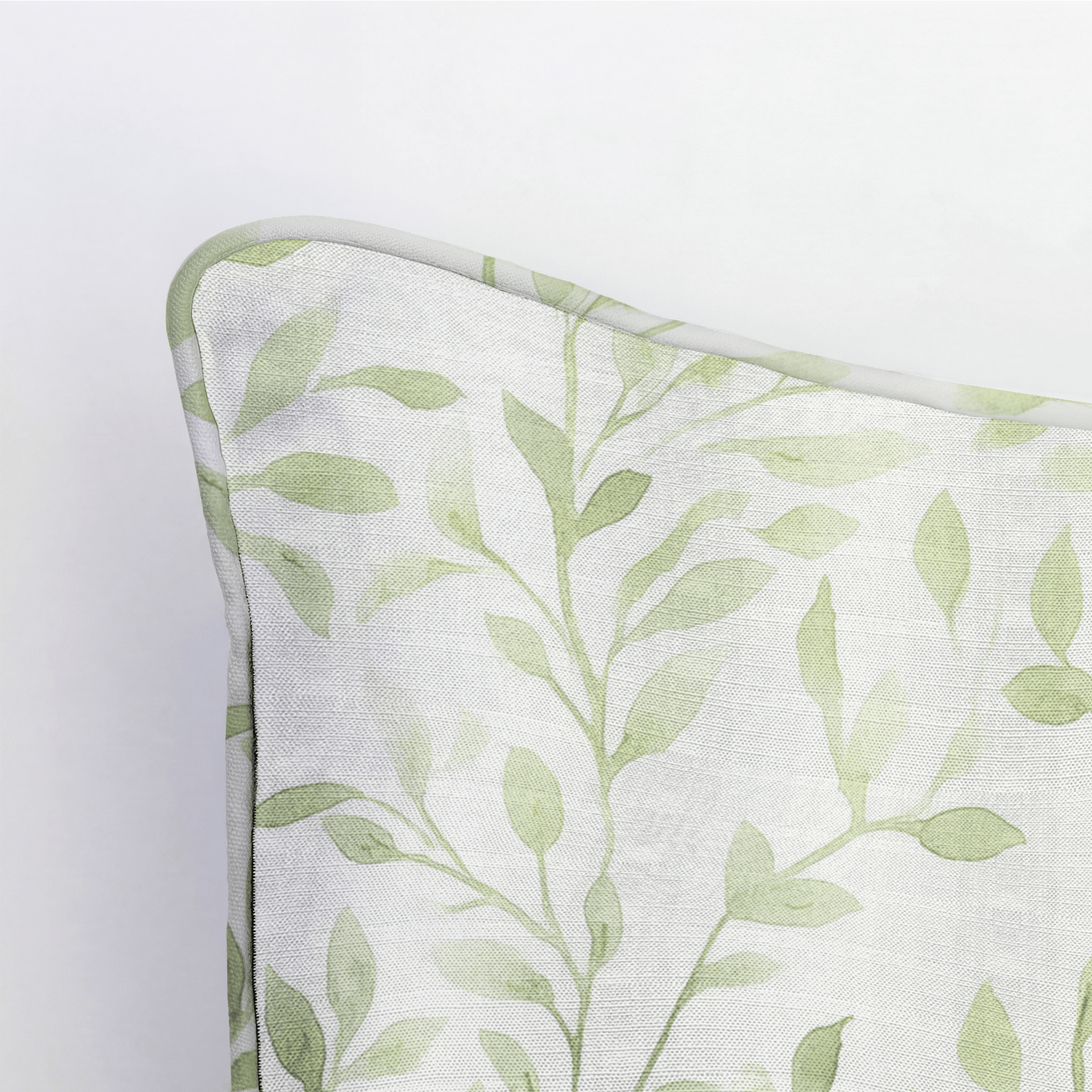 Spring Vine Throw Pillow - Lemon Park