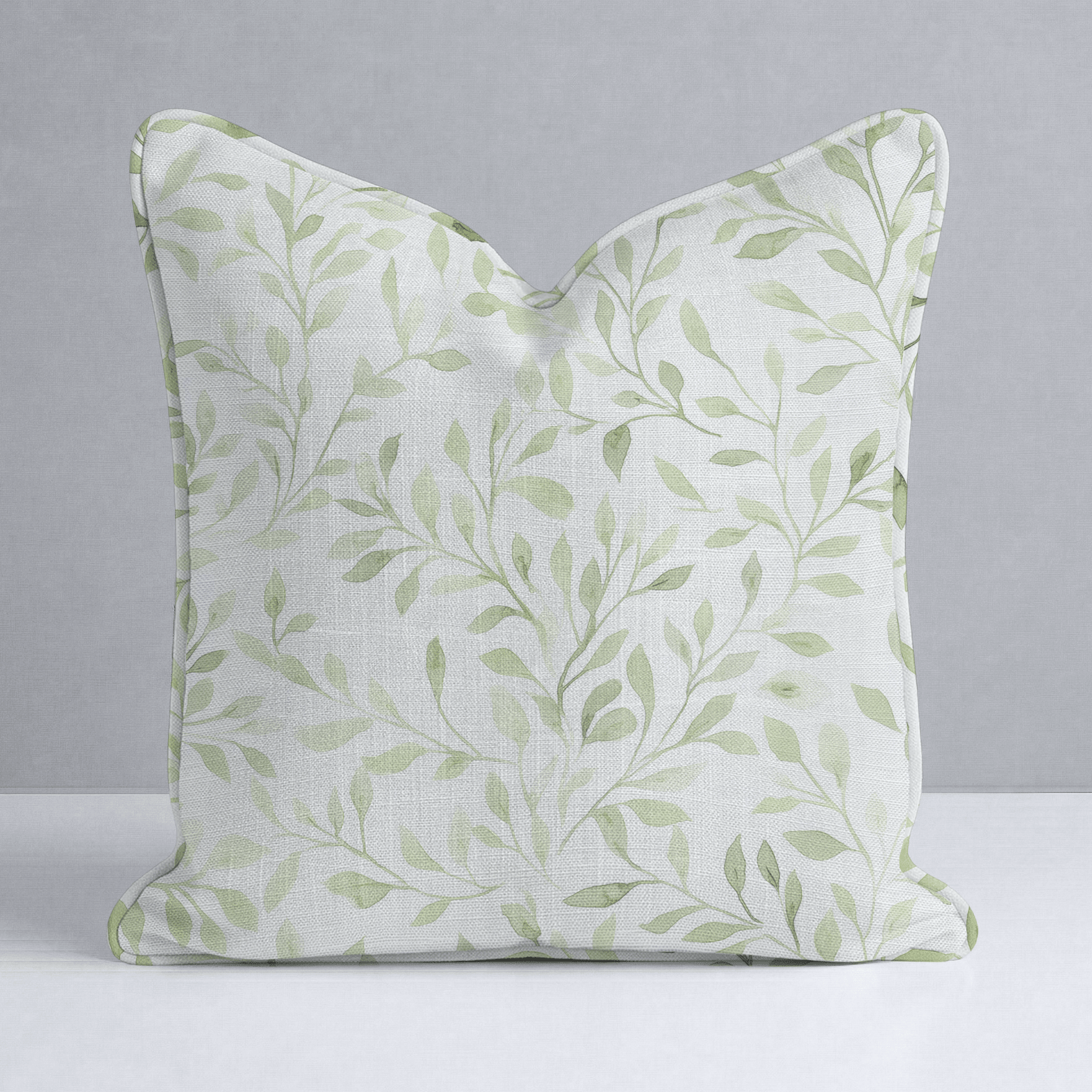 Spring Vine Throw Pillow - Lemon Park