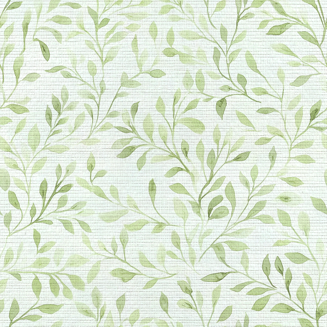 Spring Vine Faux Grasscloth Wallpaper