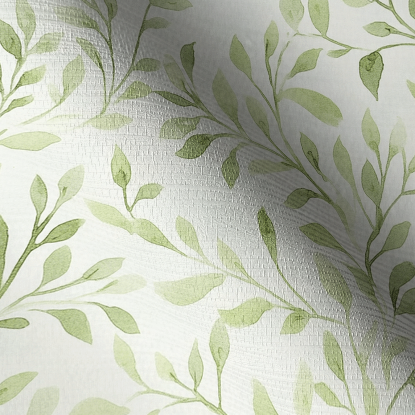 Spring Vine Faux Grasscloth Wallpaper