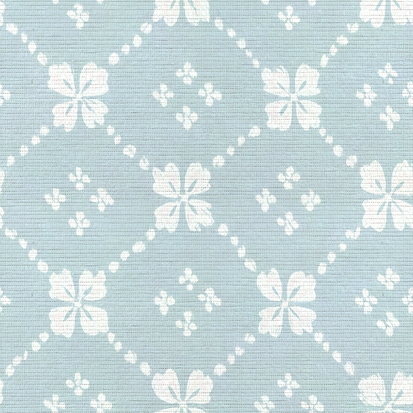 Spruced Up Faux Grasscloth Wallpaper