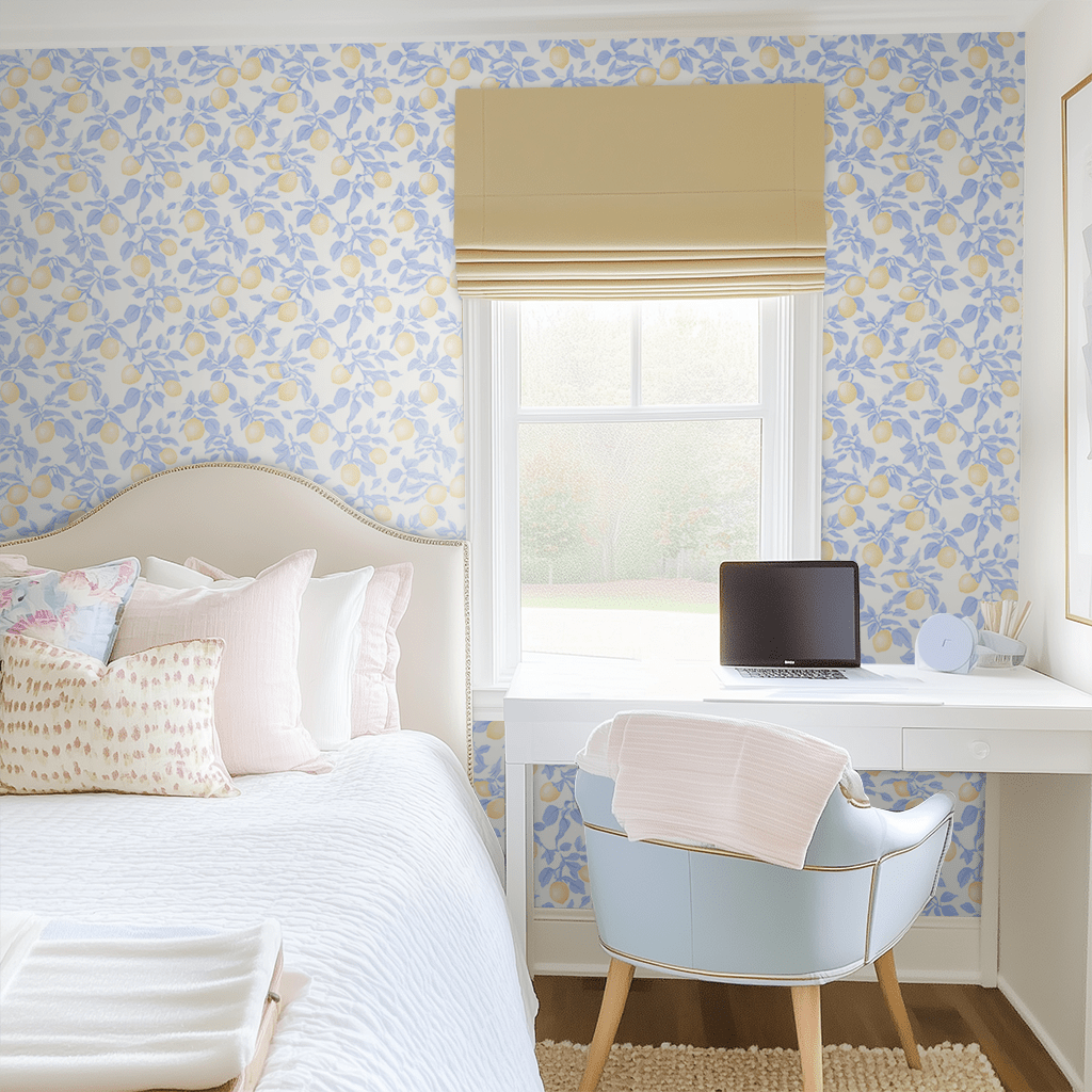 Squeeze the Days Wallpaper - Lemon Park