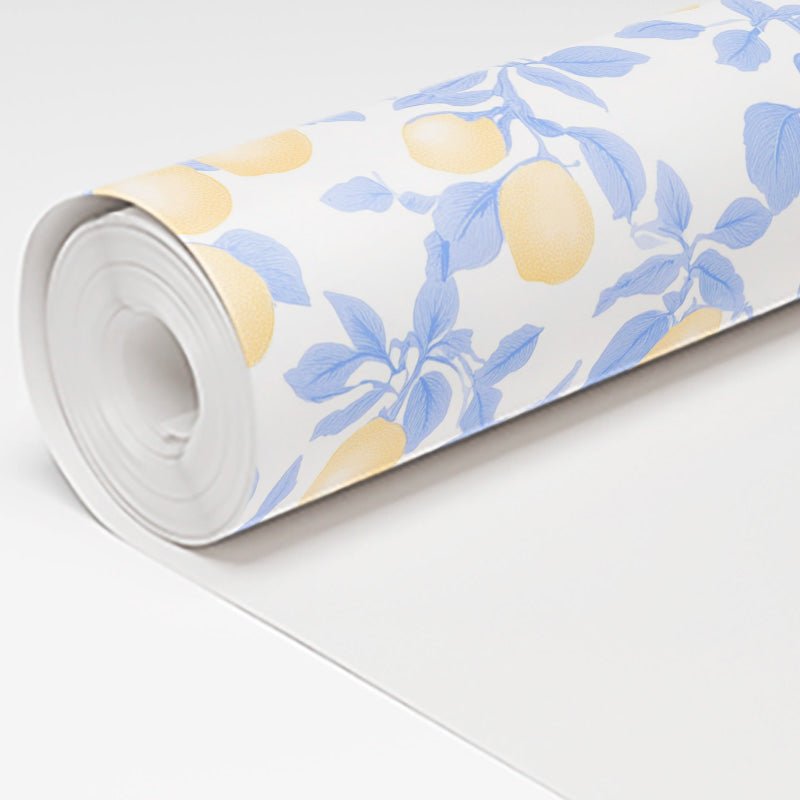 Squeeze the Days Wallpaper - Lemon Park