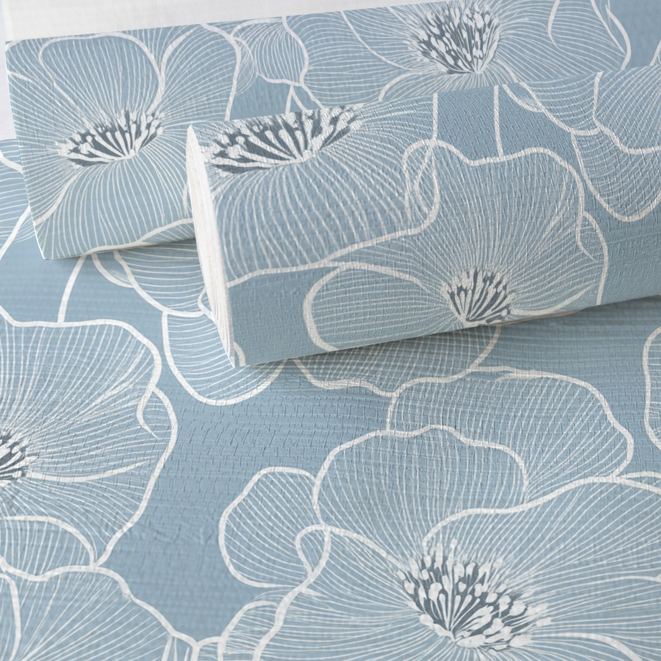St. George Faux Grasscloth Wallpaper