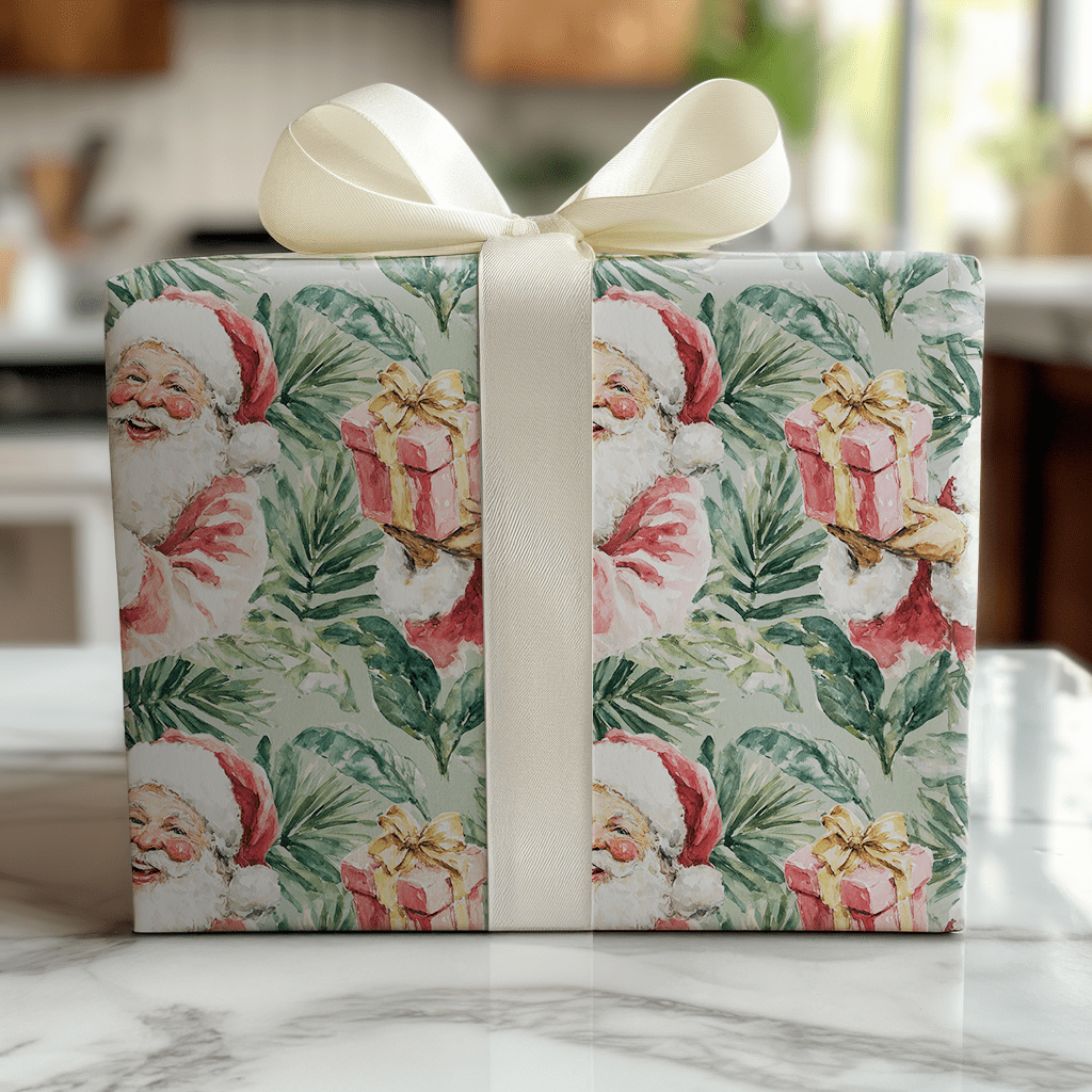St. Nicholas Lane - Wrapping Paper - Lemon Park