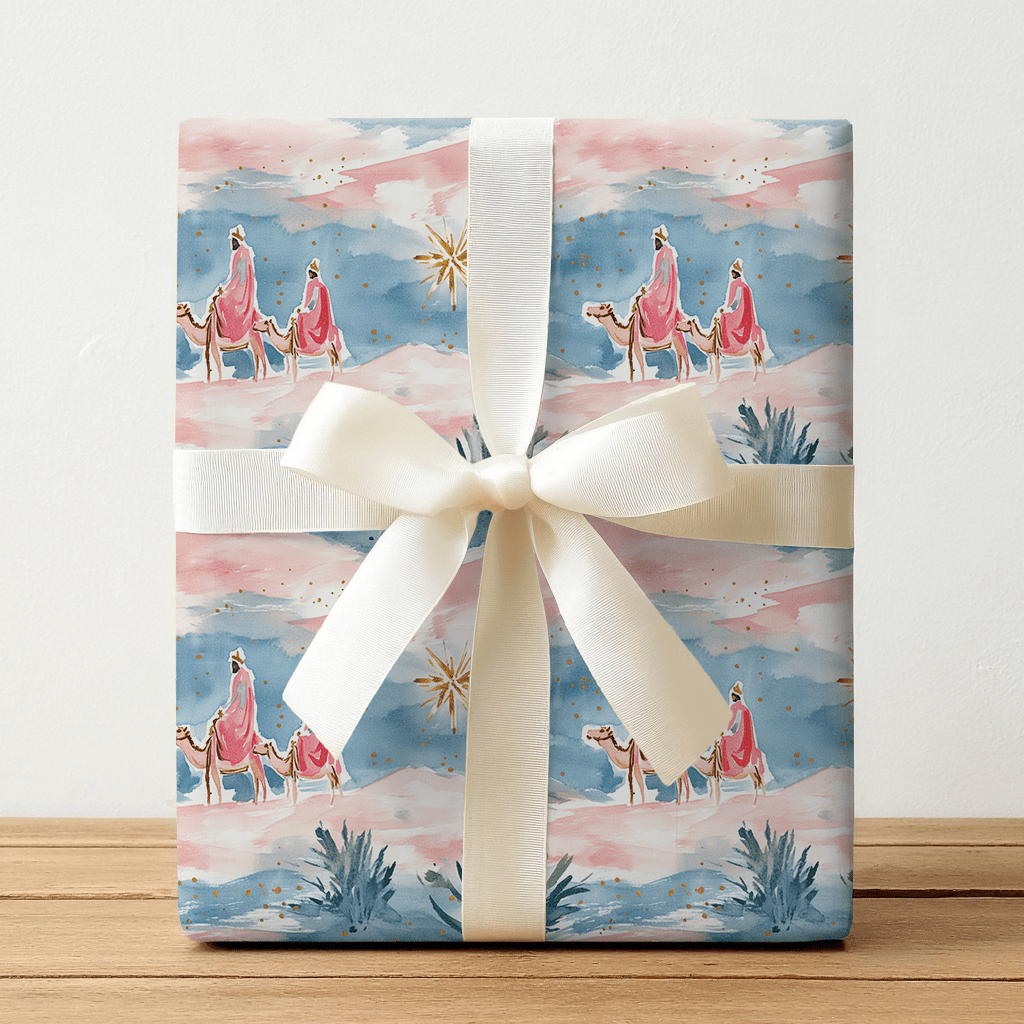 Star of Bethlehem - Wrapping Paper - Lemon Park