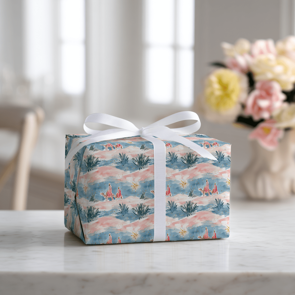Star of Bethlehem - Wrapping Paper - Lemon Park