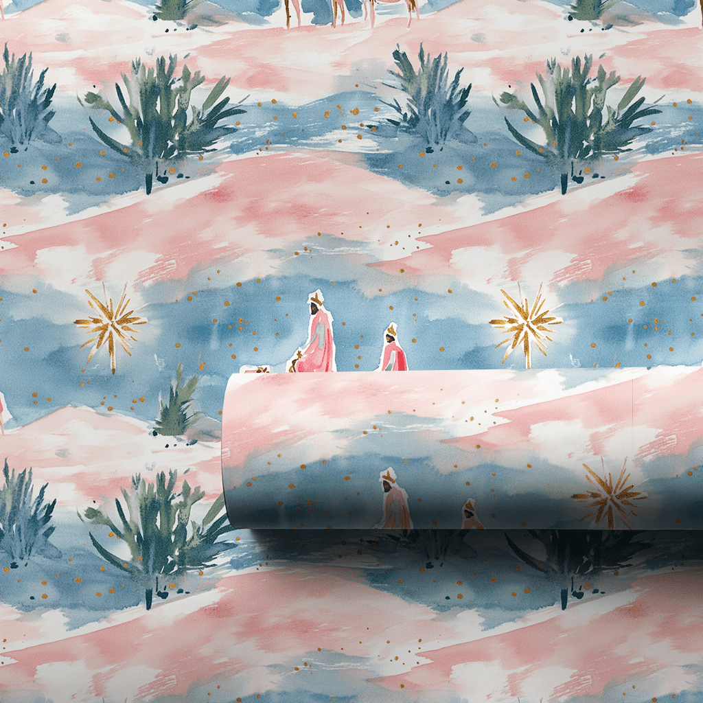 Star of Bethlehem - Wrapping Paper - Lemon Park