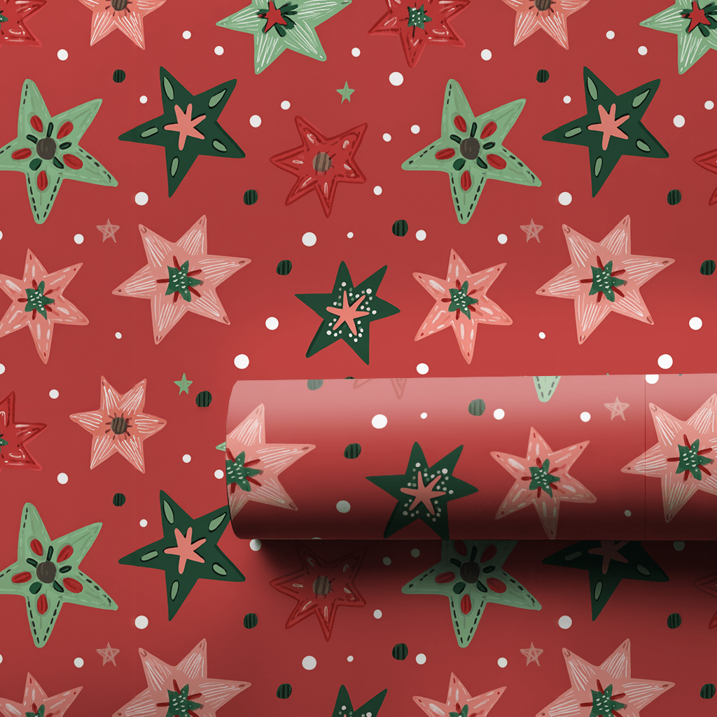 Star Time - Wrapping Paper - Lemon Park