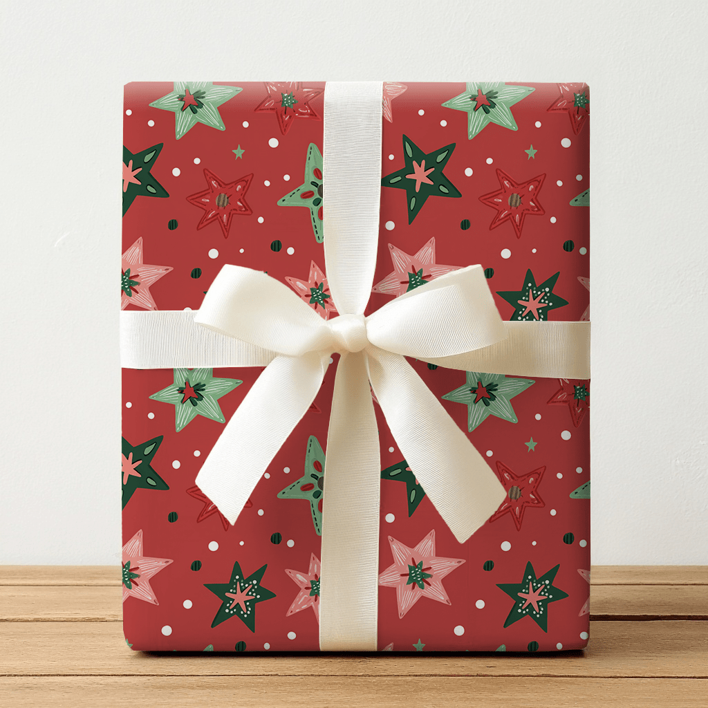Star Time - Wrapping Paper - Lemon Park