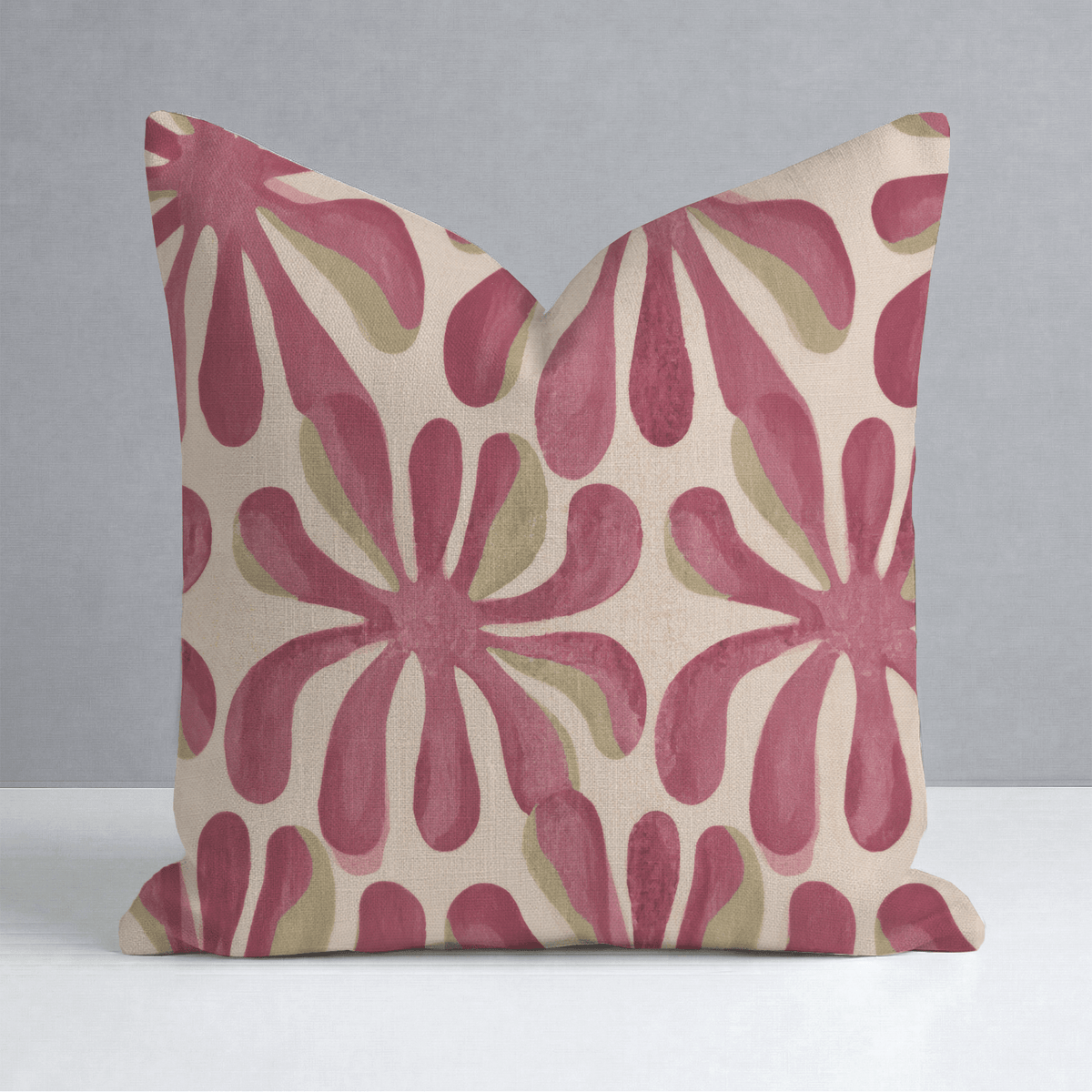Starflower Throw Pillow - Lemon Park