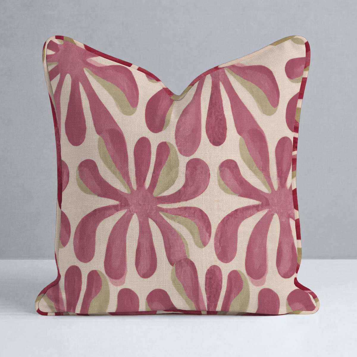 Starflower Throw Pillow - Lemon Park
