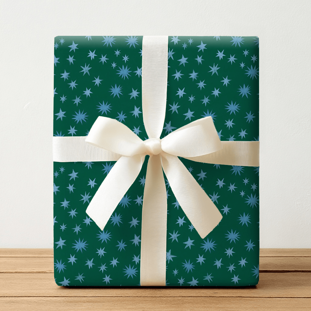 Starlit Blues - Wrapping Paper - Lemon Park