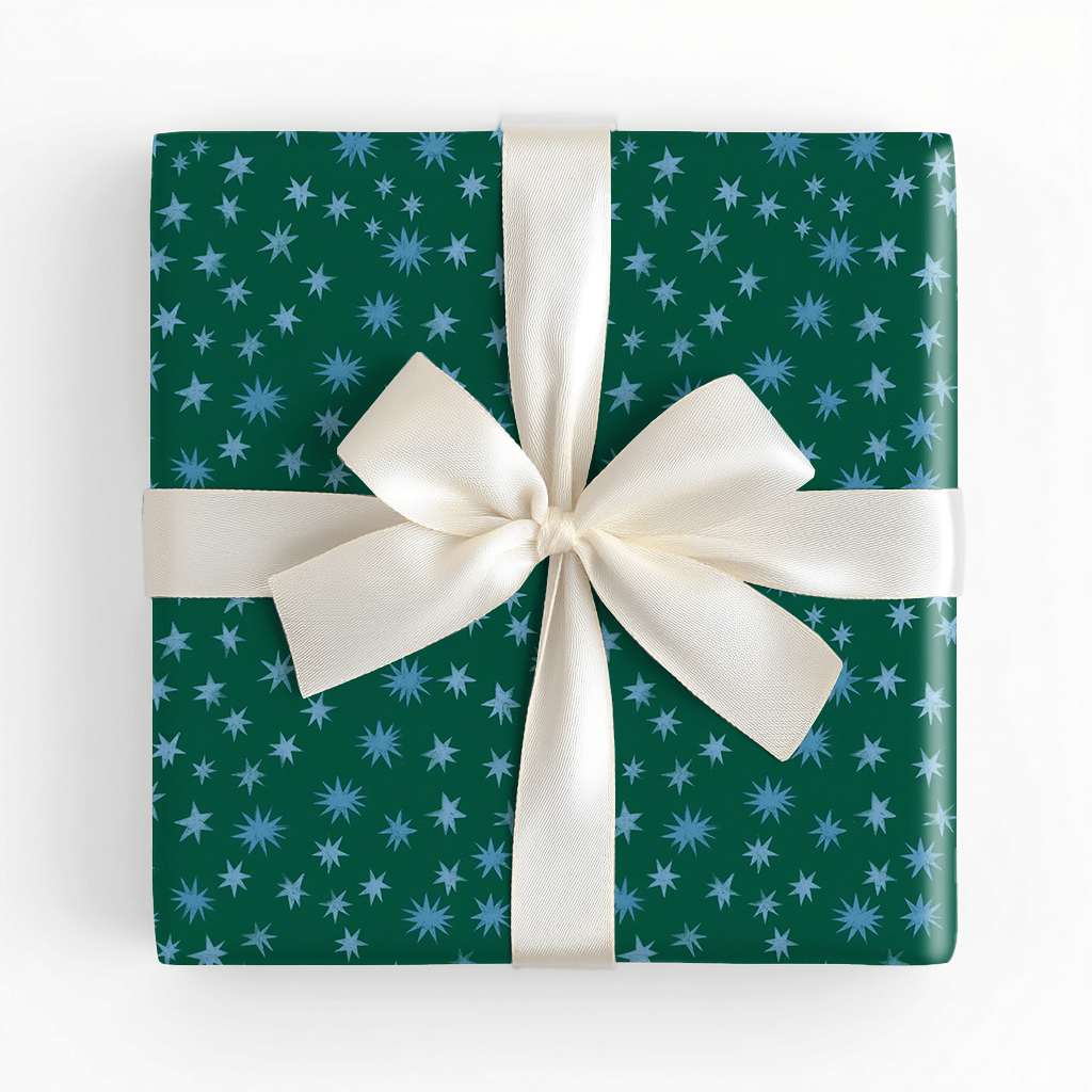 Starlit Blues - Wrapping Paper - Lemon Park
