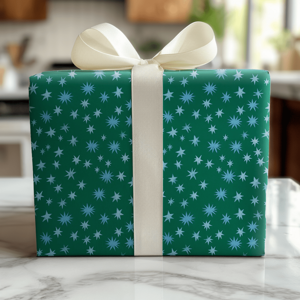 Starlit Blues - Wrapping Paper - Lemon Park
