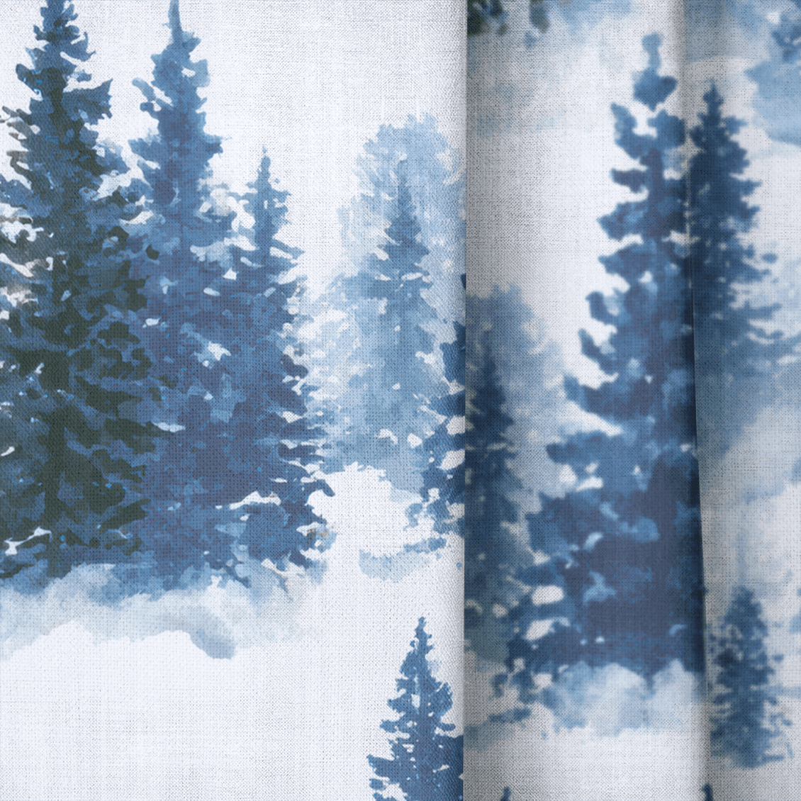 Starry Pines - Drapery - Lemon Park