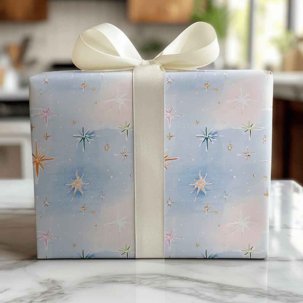 Stellas Stars - Wrapping Paper - Lemon Park