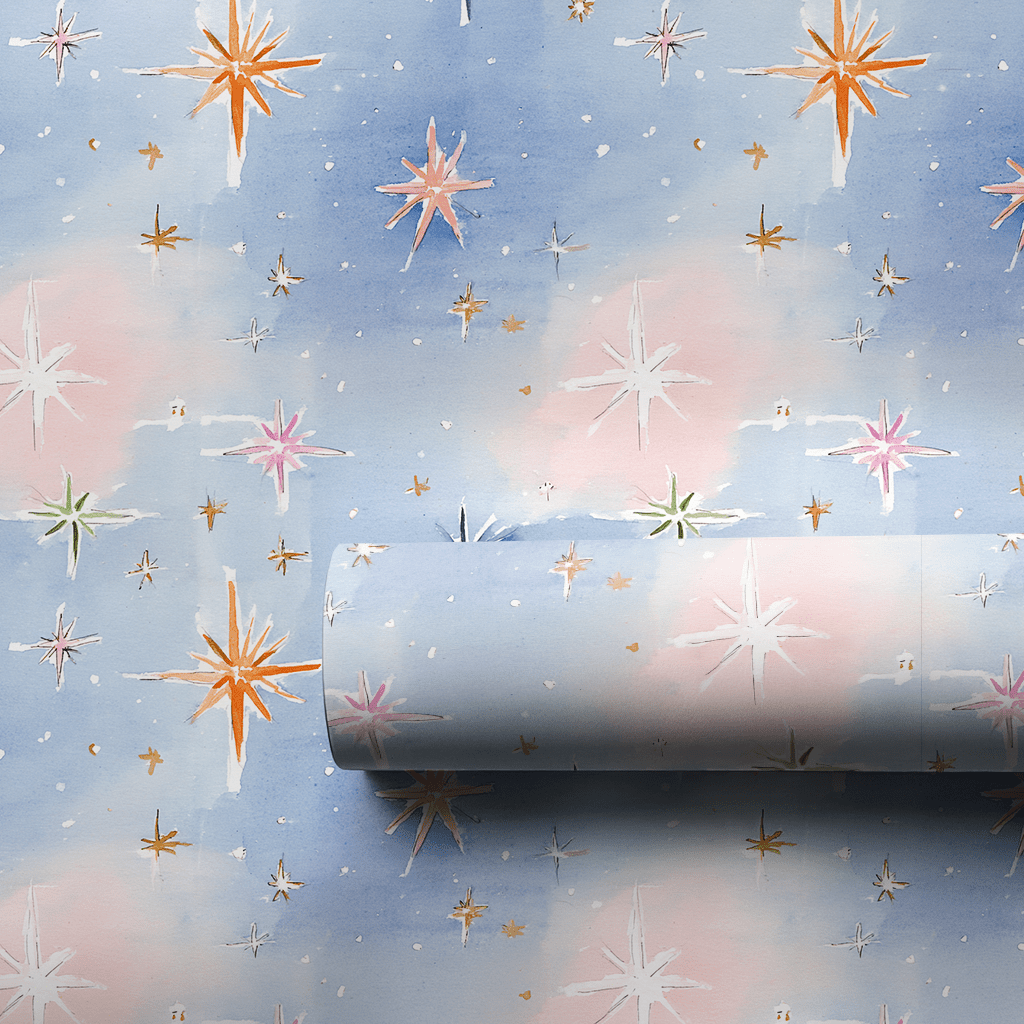 Stellas Stars - Wrapping Paper - Lemon Park