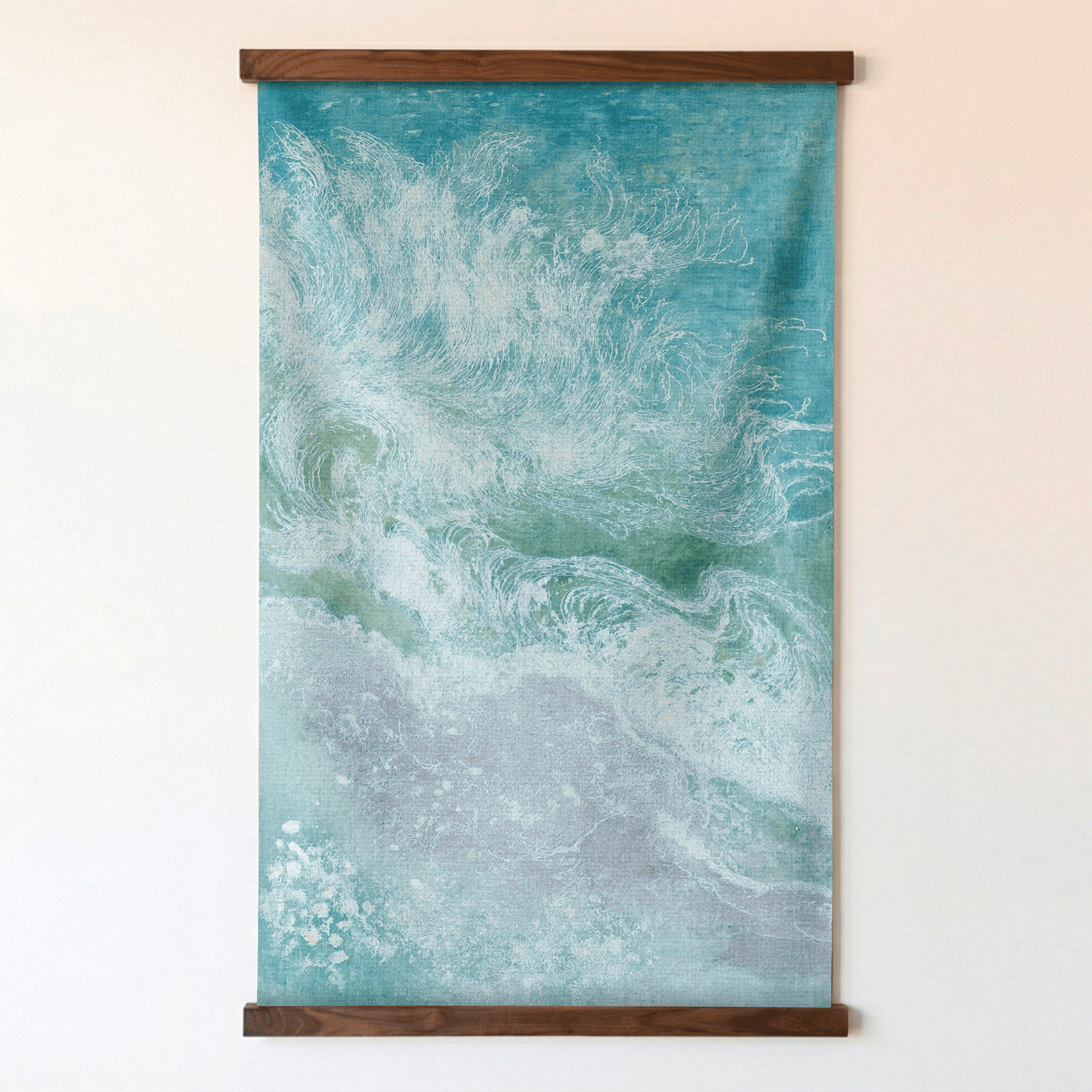 Still Tides (Blue) - Tapestry - Lemon Park