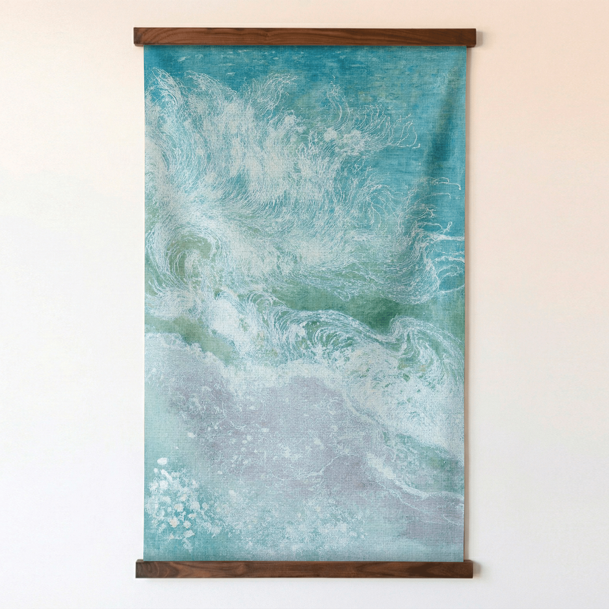 Still Tides (Blue) - Tapestry - Lemon Park