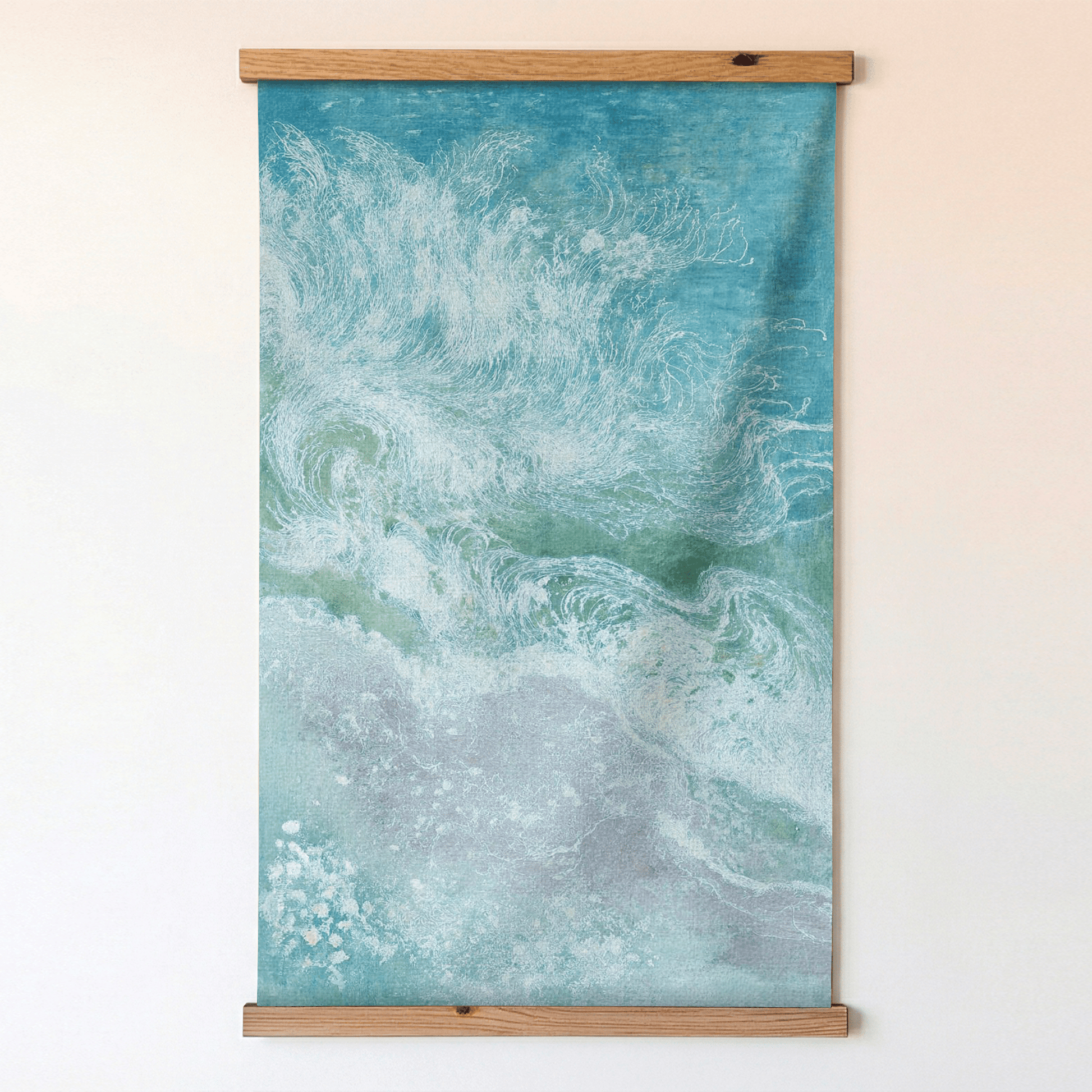Still Tides (Blue) - Tapestry - Lemon Park