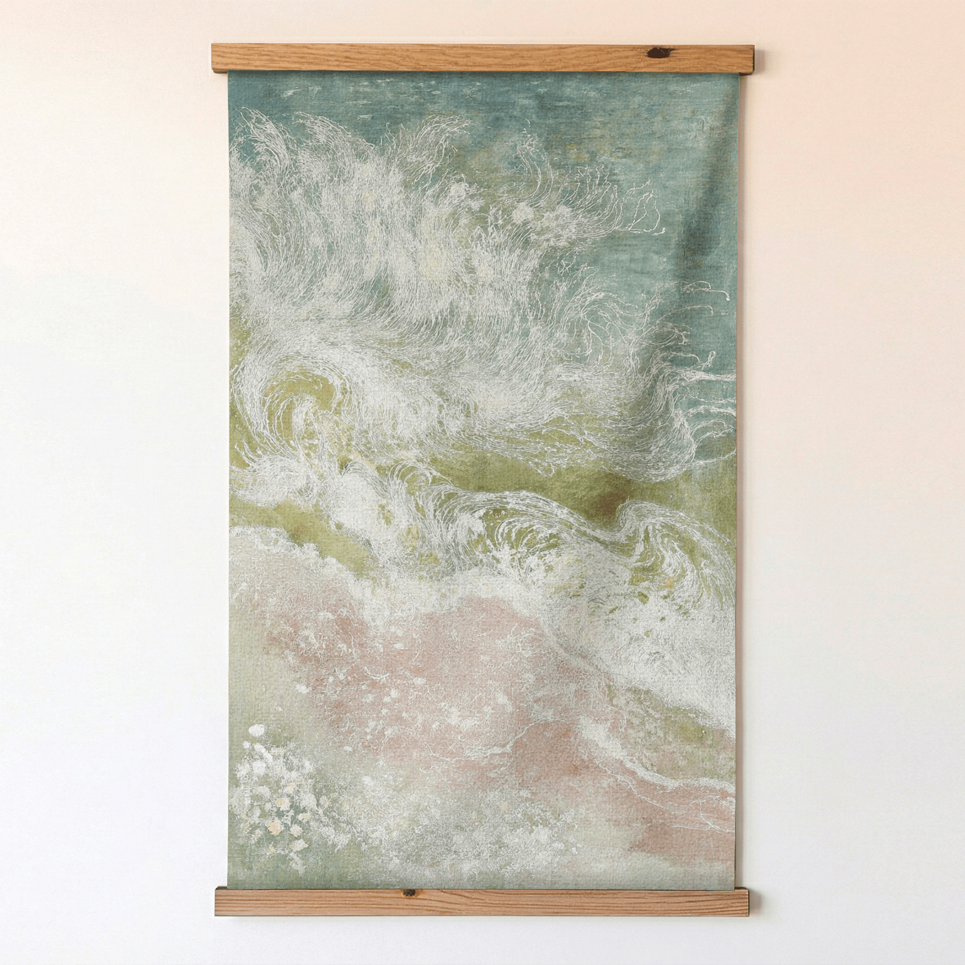 Still Tides (Green) - Tapestry - Lemon Park