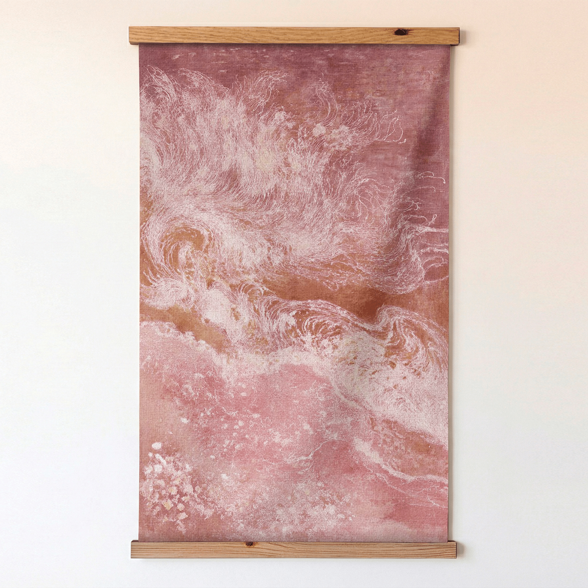 Still Tides (Red) - Tapestry - Lemon Park