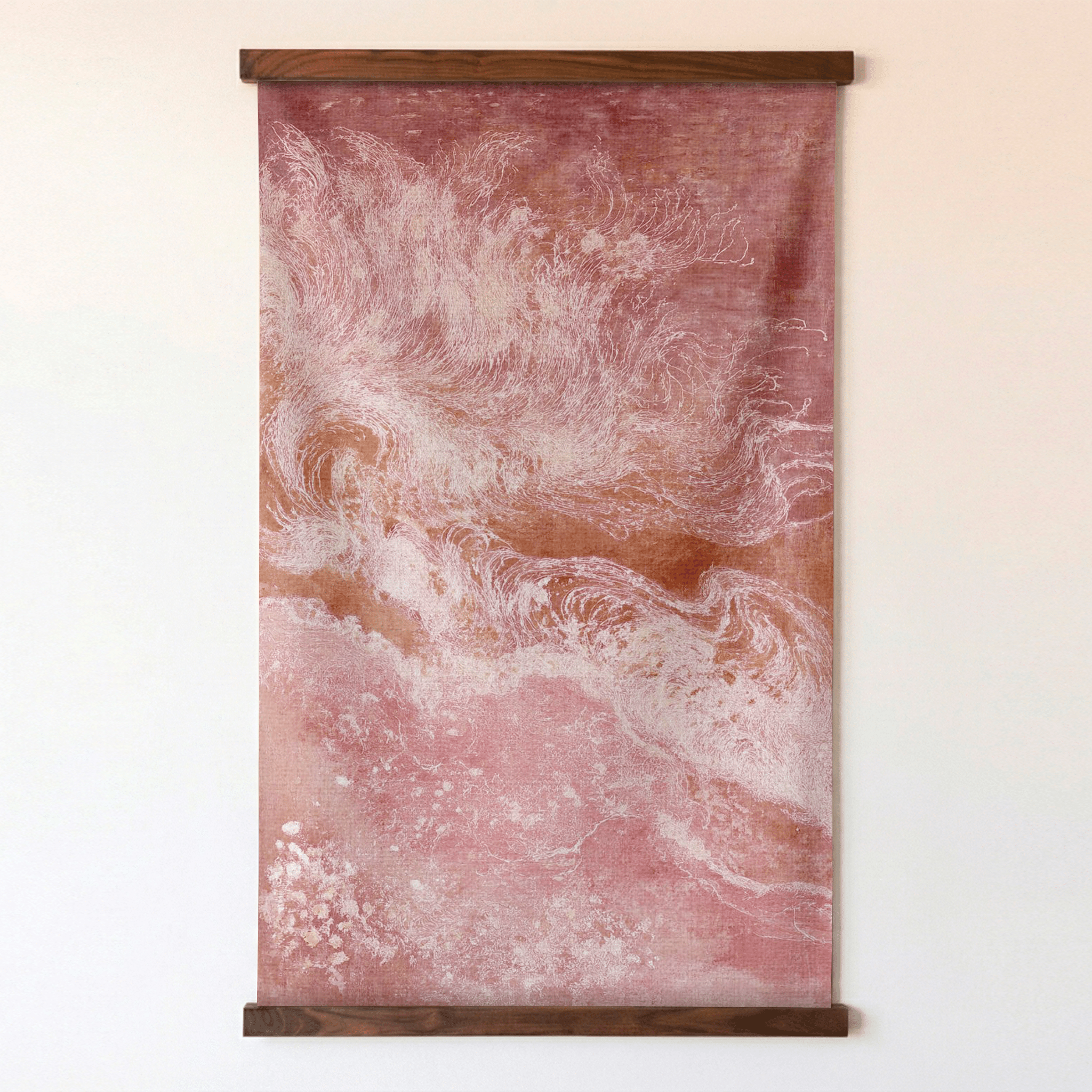 Still Tides (Red) - Tapestry - Lemon Park