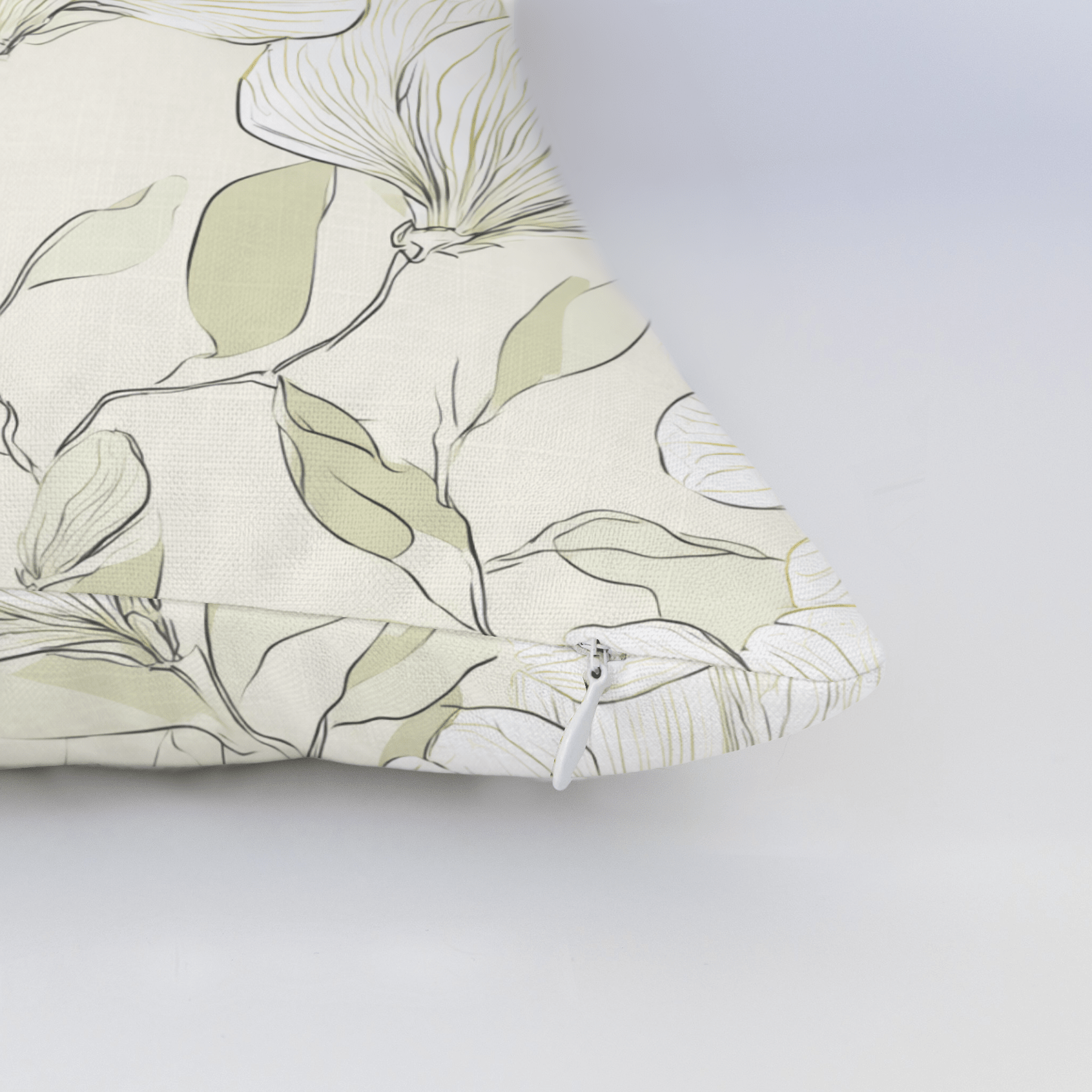Stillness Throw Pillow - Lemon Park