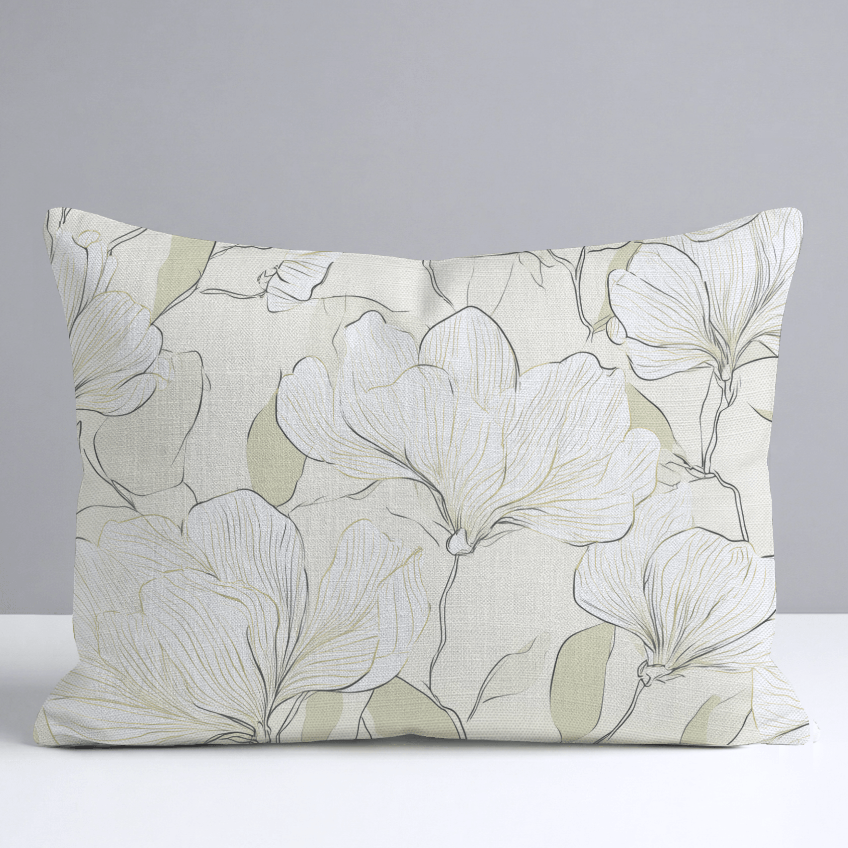 Stillness Throw Pillow - Lemon Park