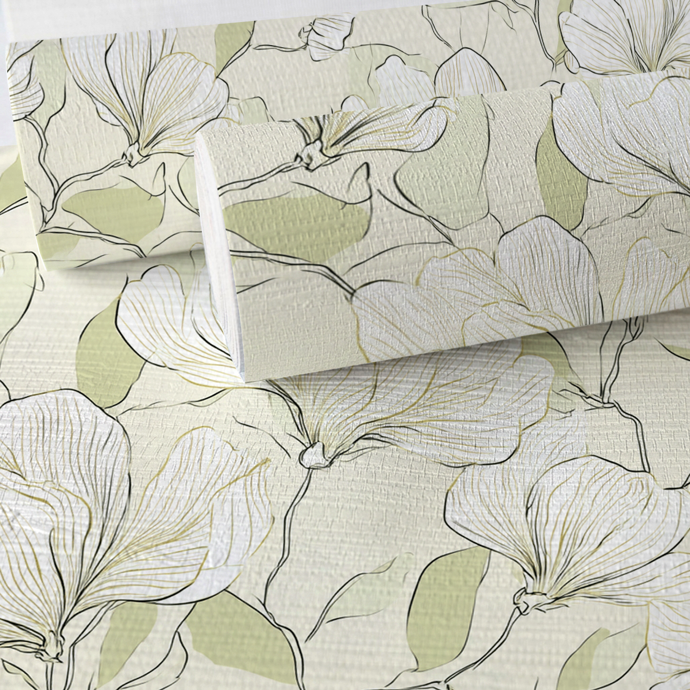 Stillness Faux Grasscloth Wallpaper