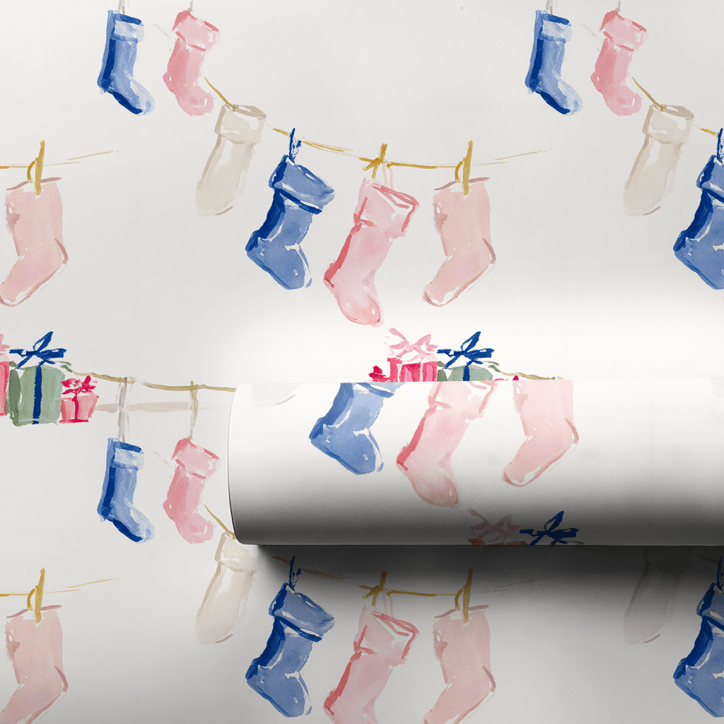 Stockton Line - Wrapping Paper - Lemon Park