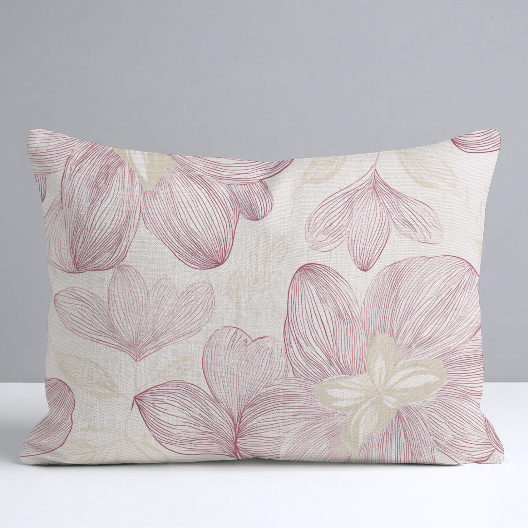 Strawberry Candy Throw Pillow - Lemon Park