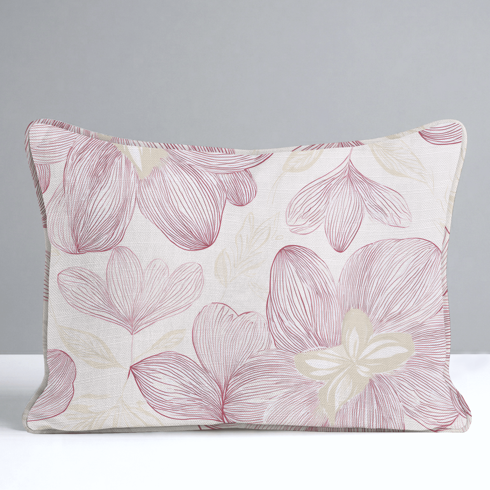Strawberry Candy Throw Pillow - Lemon Park