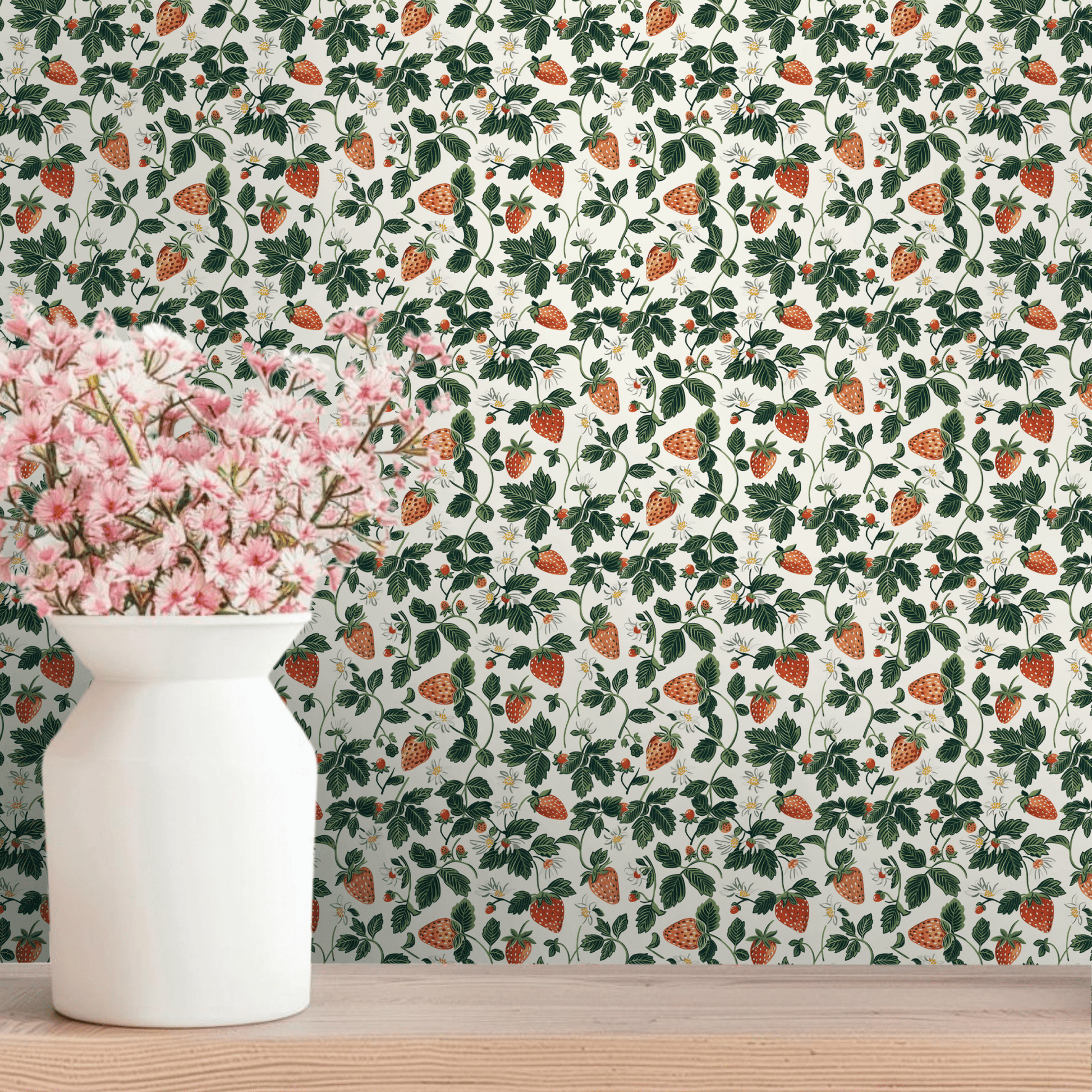 Strawberry Fields Wallpaper - Lemon Park