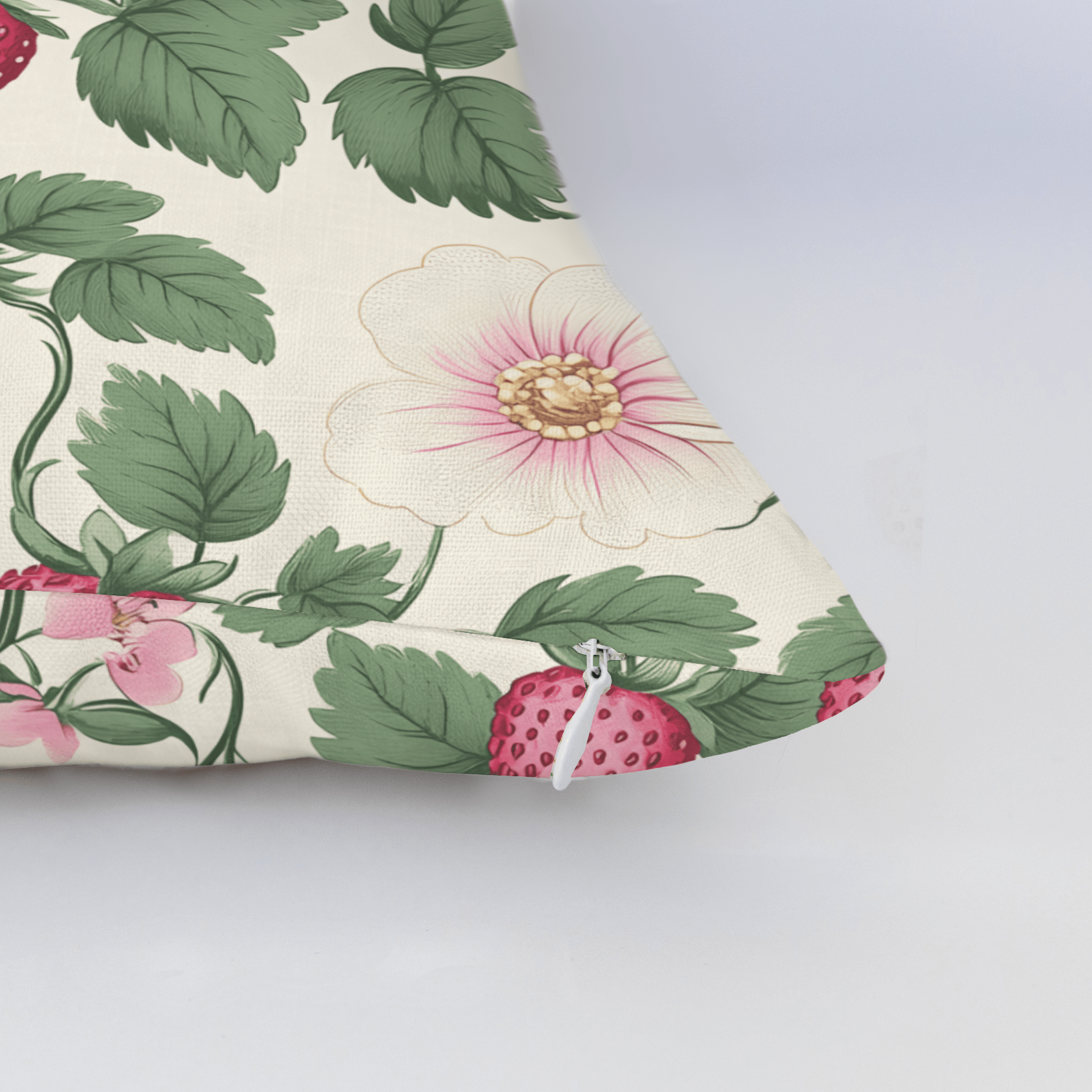 Strawberry Shortcake Throw Pillow - Lemon Park