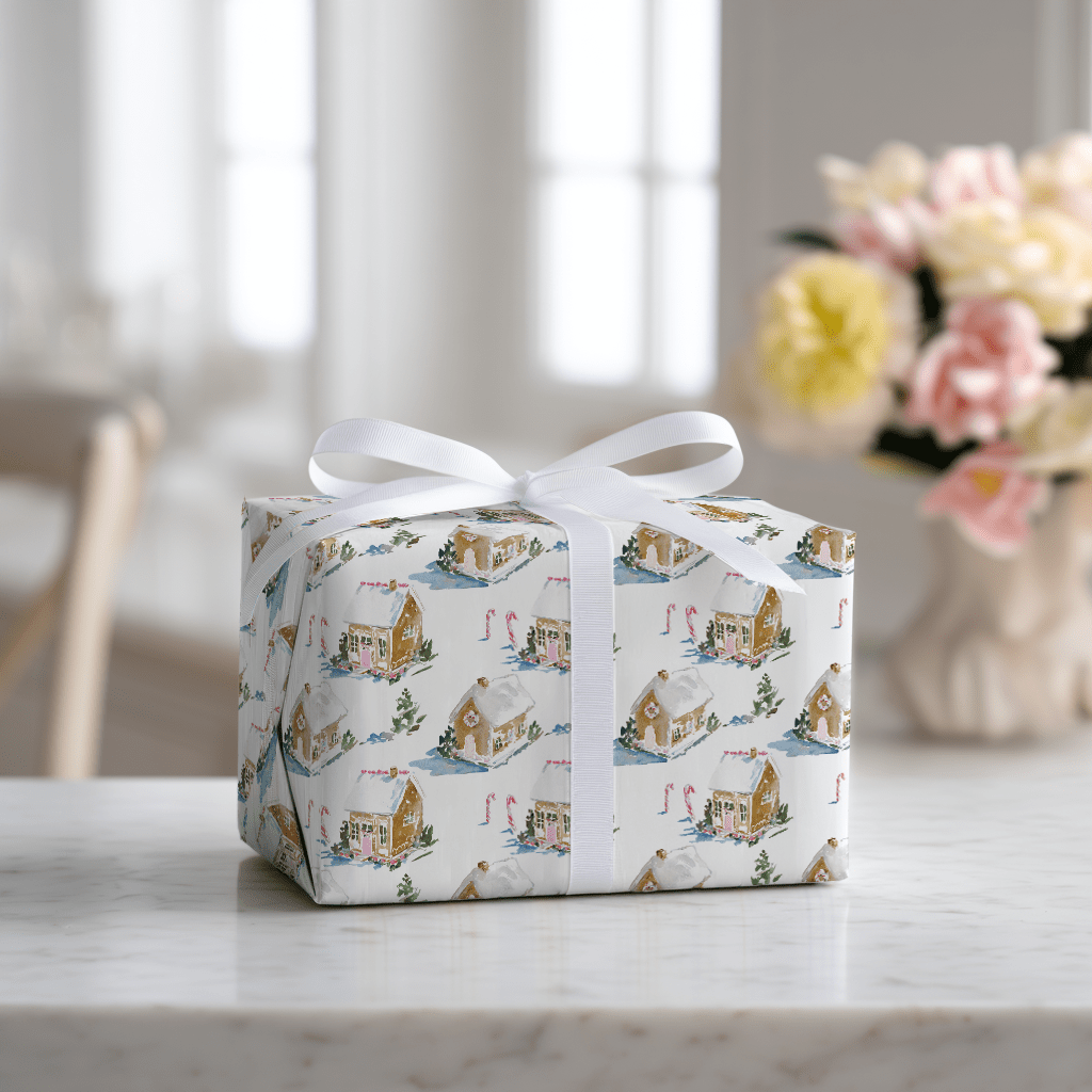 Sugar Cottage - Wrapping Paper - Lemon Park