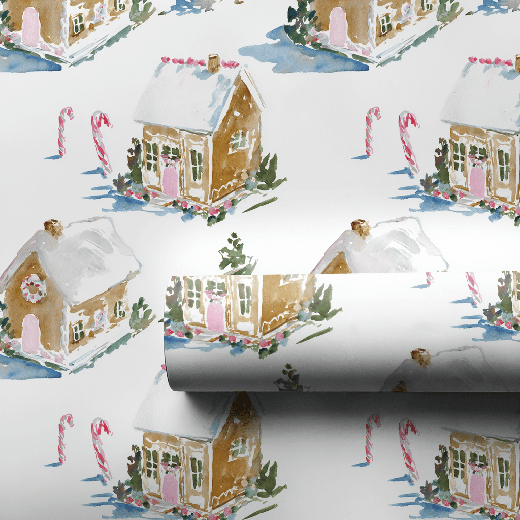 Sugar Cottage - Wrapping Paper - Lemon Park