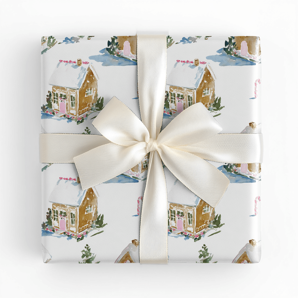 Sugar Cottage - Wrapping Paper - Lemon Park