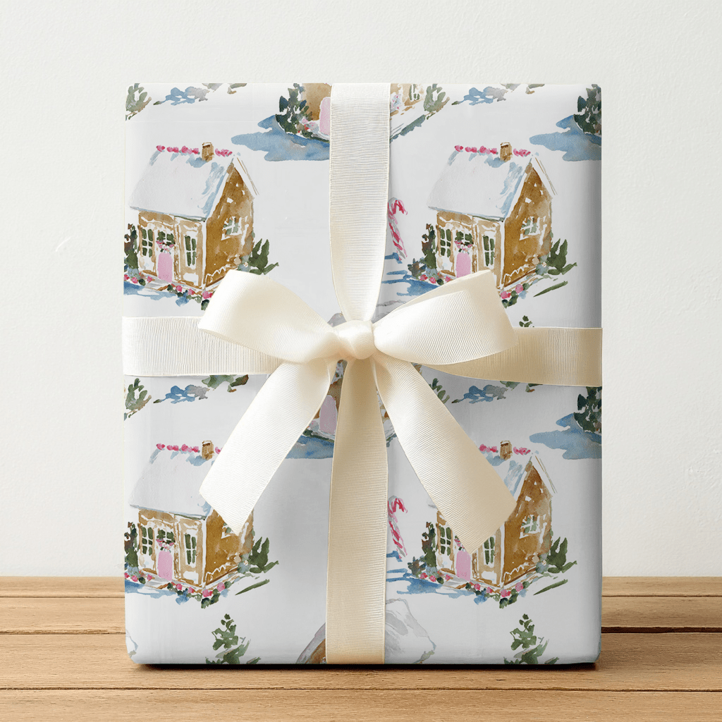 Sugar Cottage - Wrapping Paper - Lemon Park