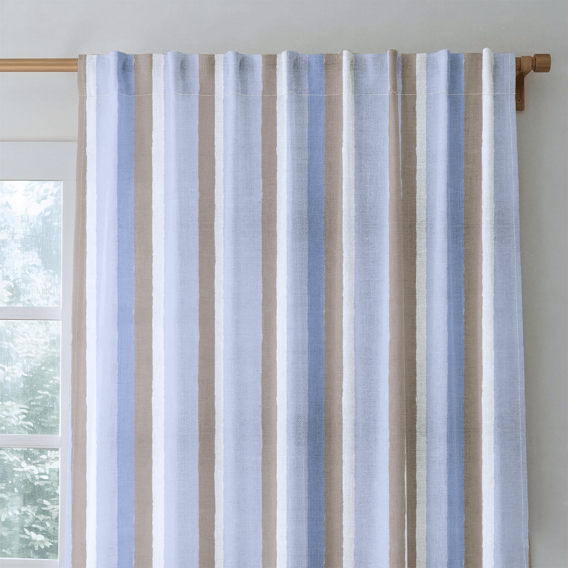 Sugar Stripe - Drapery - Lemon Park